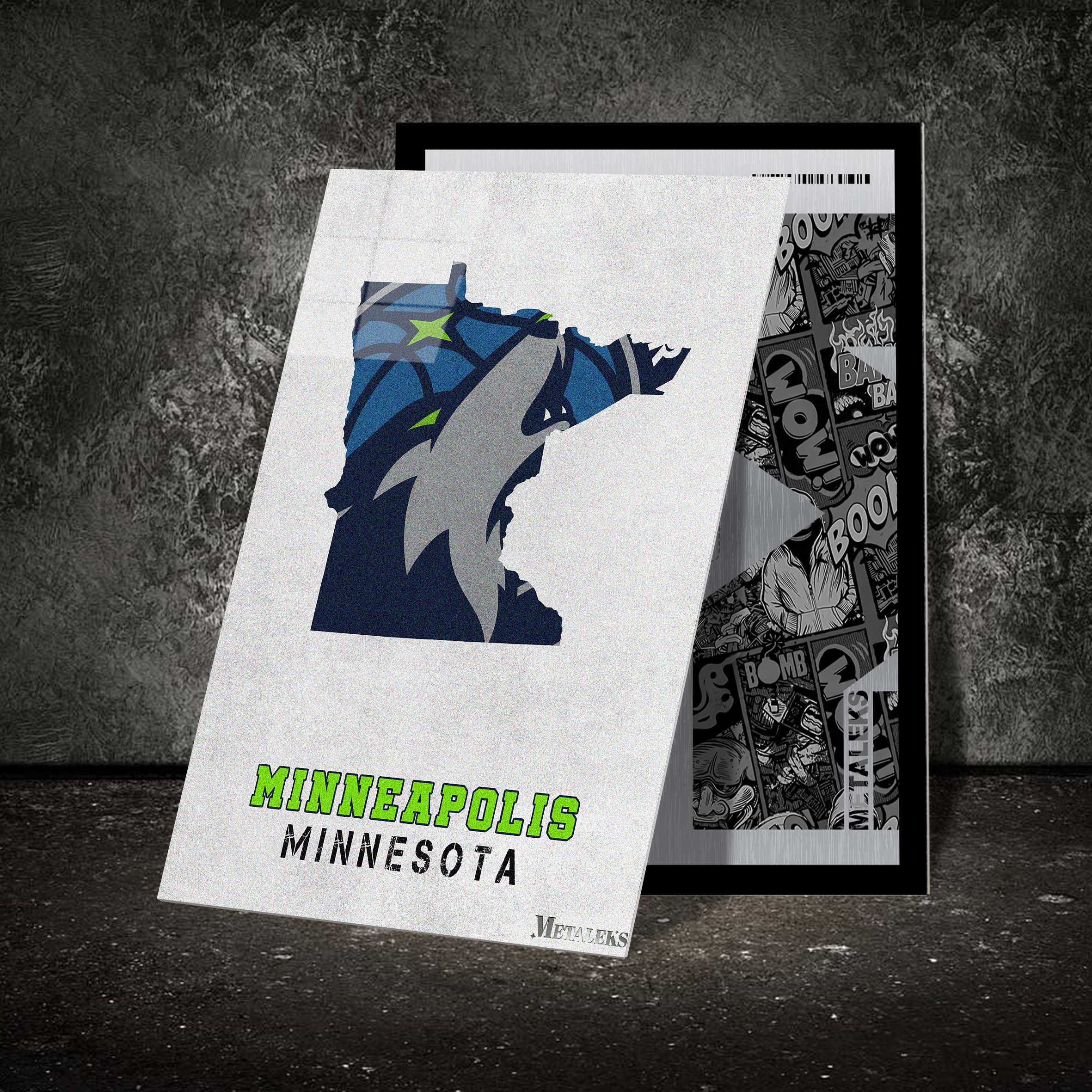Minnesota Timberwolves-designed by @Hoang Van Thuan