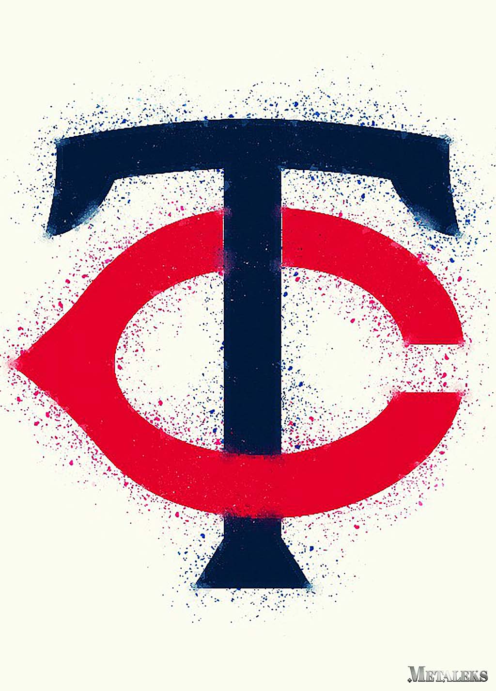 Minnesota Twins Watercolor