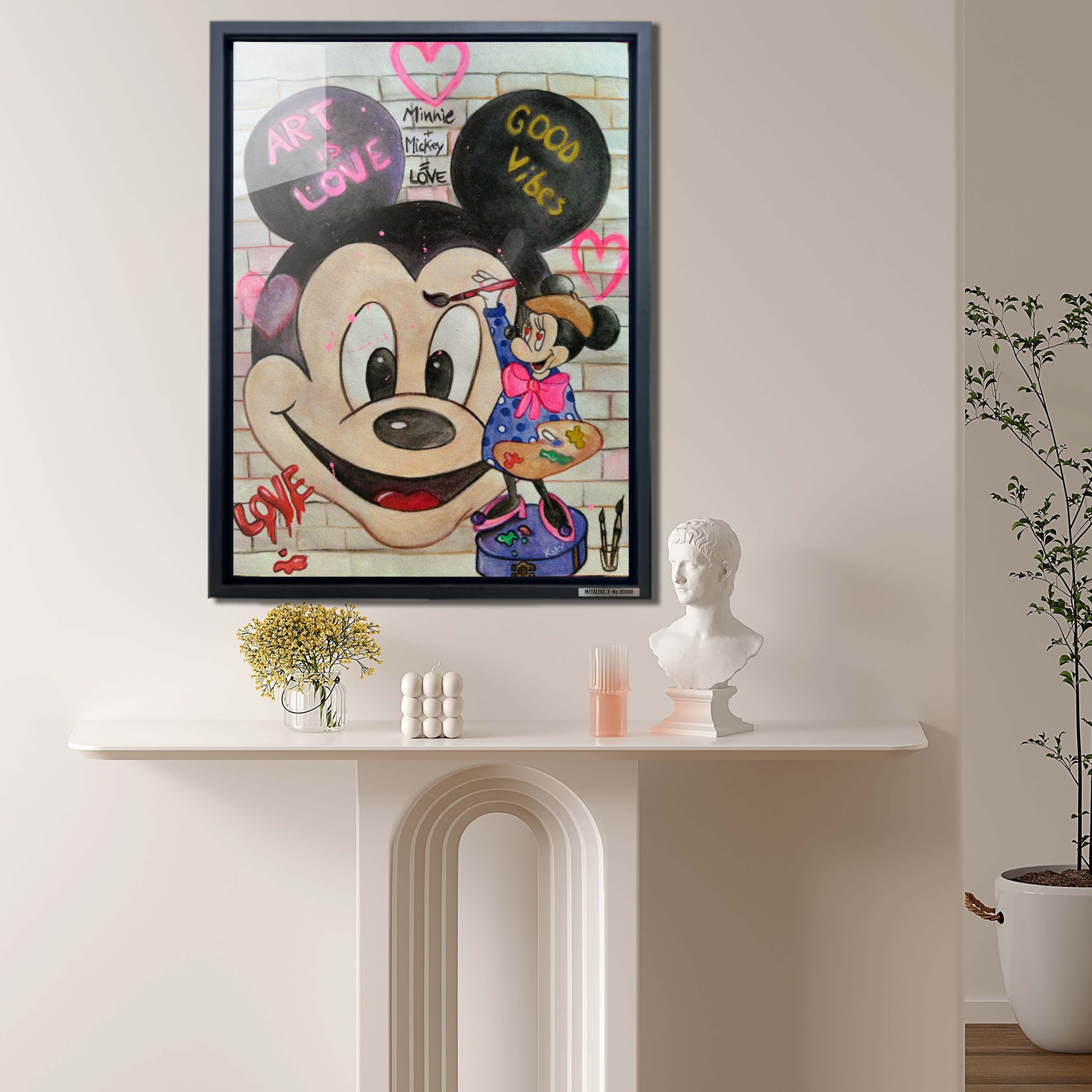 Minnie Pop Artist	- ARTWORK BY katysart.artist