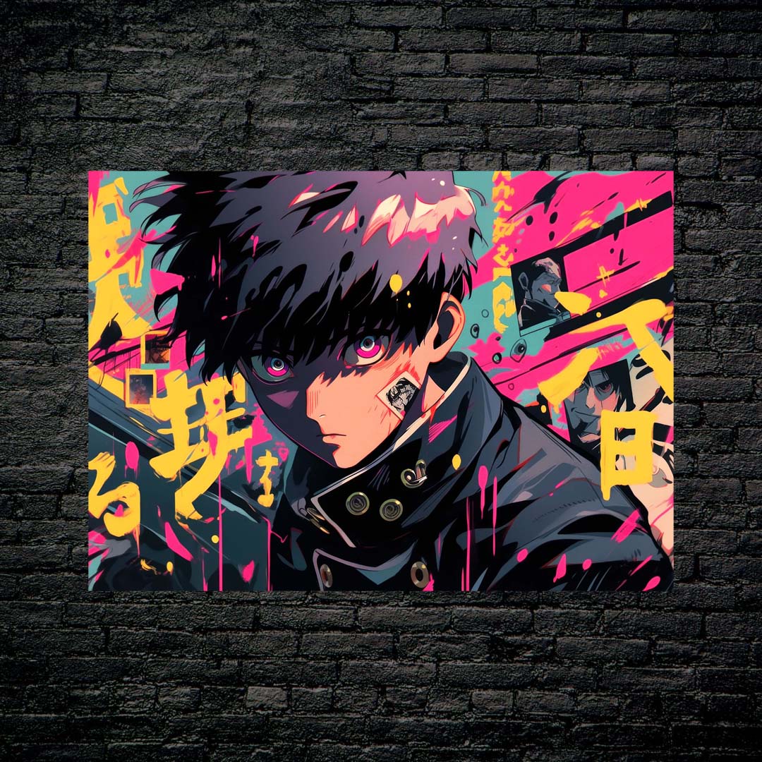 Mob Psycho wallpaper by @visinaire.ai-designed by @visinaire.ai