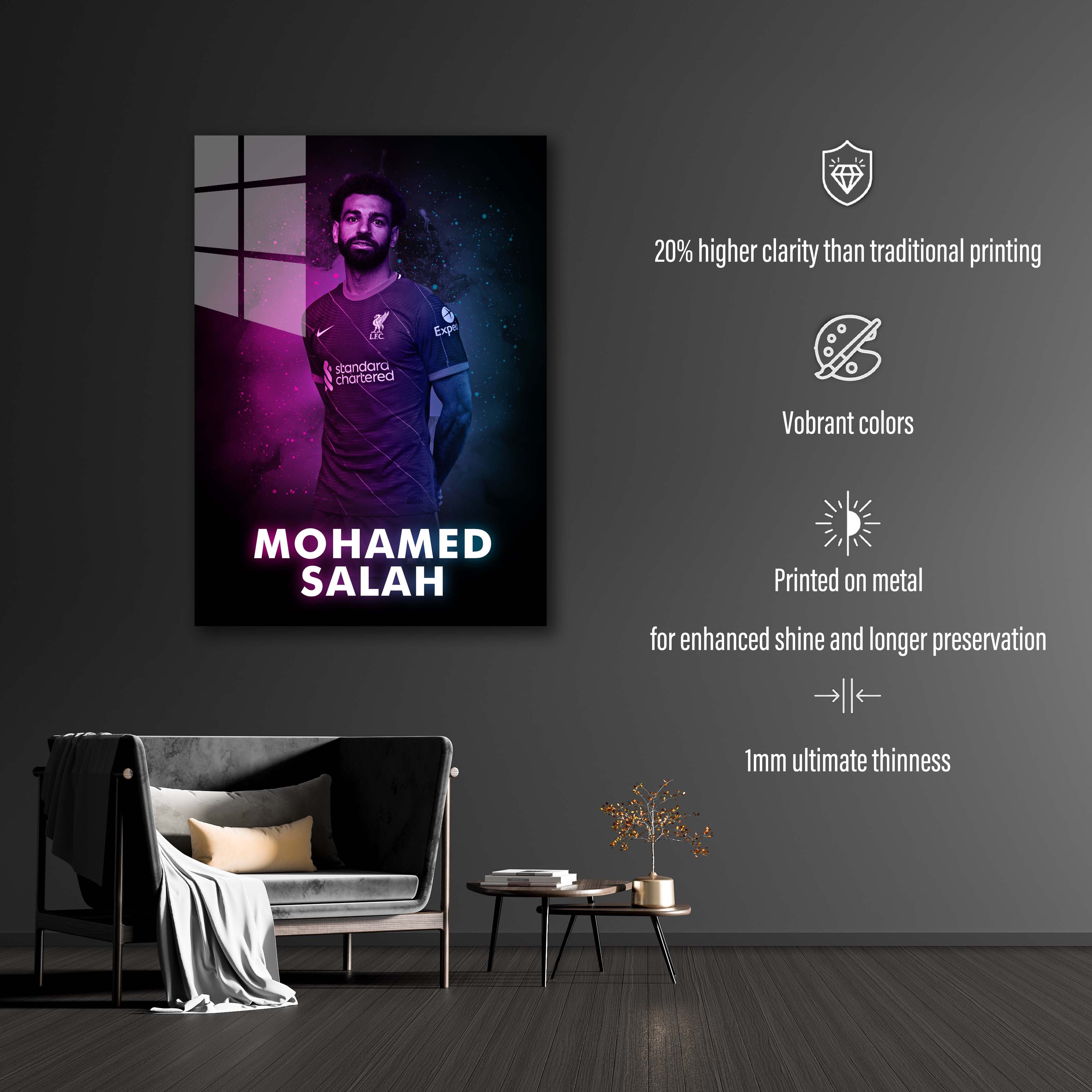 Mohamed Salah Liverpool-designed by @Dexpert Zayn