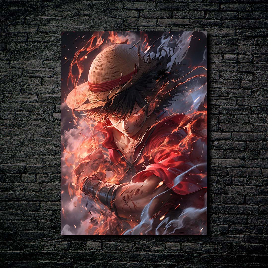 Monkey D. Luffy from Onepiece-designed by @imagineartoffical
