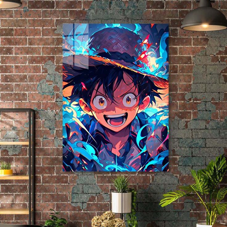 Monkey D luffy from one piece -designed by @Vid_M@tion