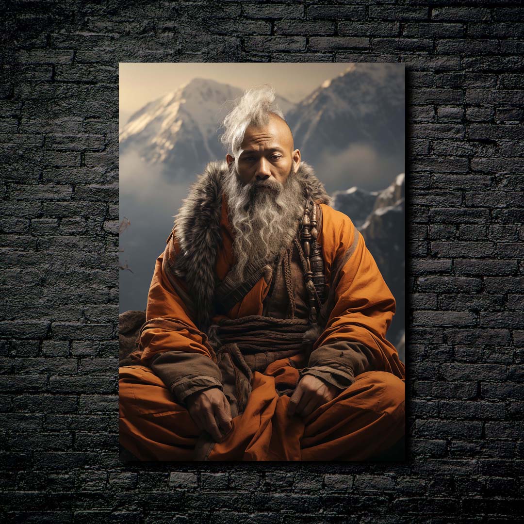 Mountain Monk Meditation 5-designed by @brightmindsconsult