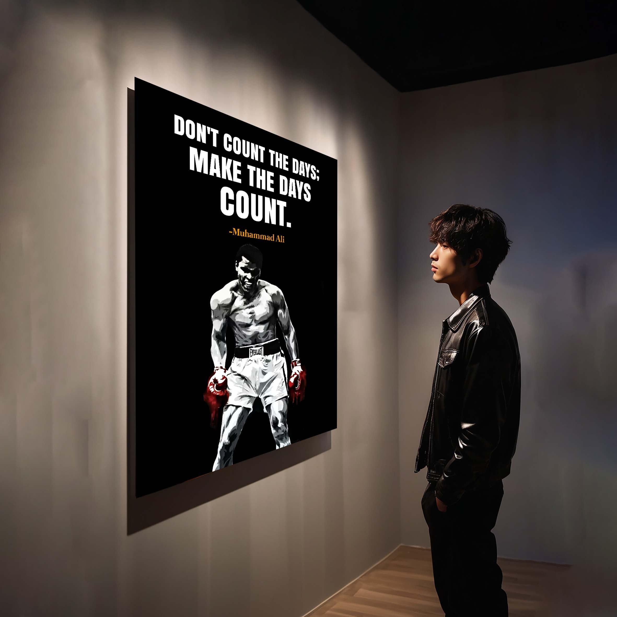 Muhammad Ali Boxing -designed by @Pus Meong art