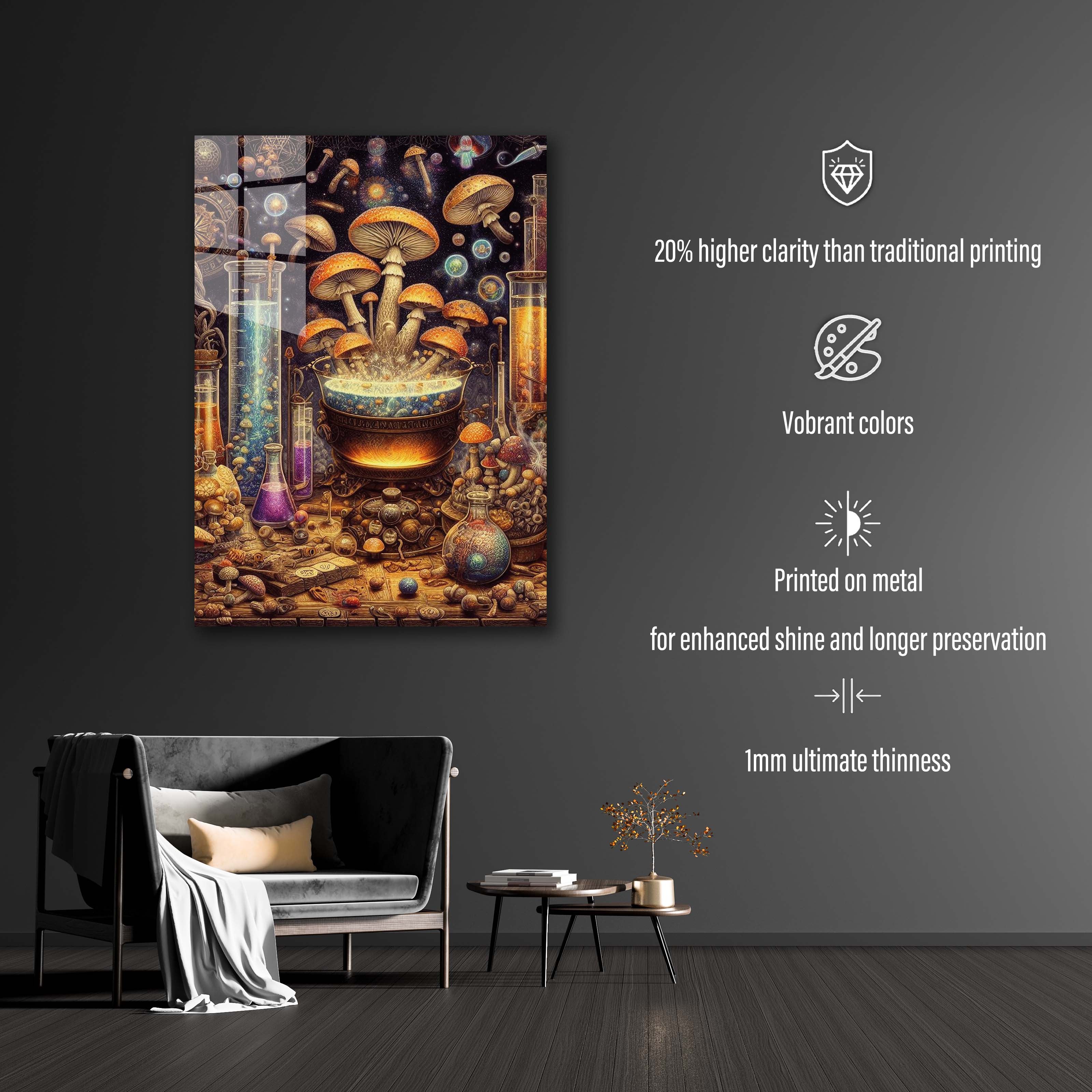 Mushrooms alchemy 2-designed by @Krizeggers