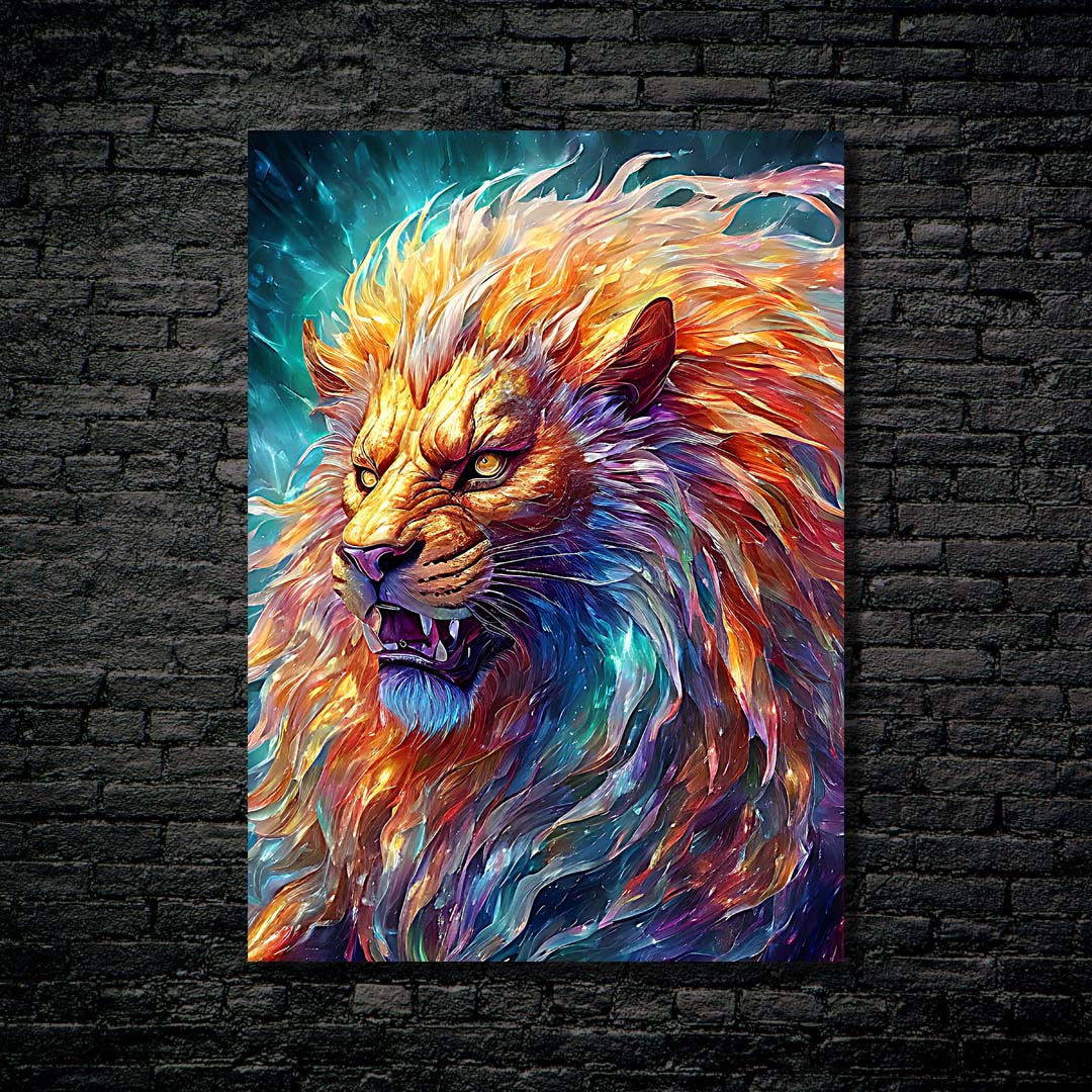 Mystic Animals Lion-designed by @Hamka Risha