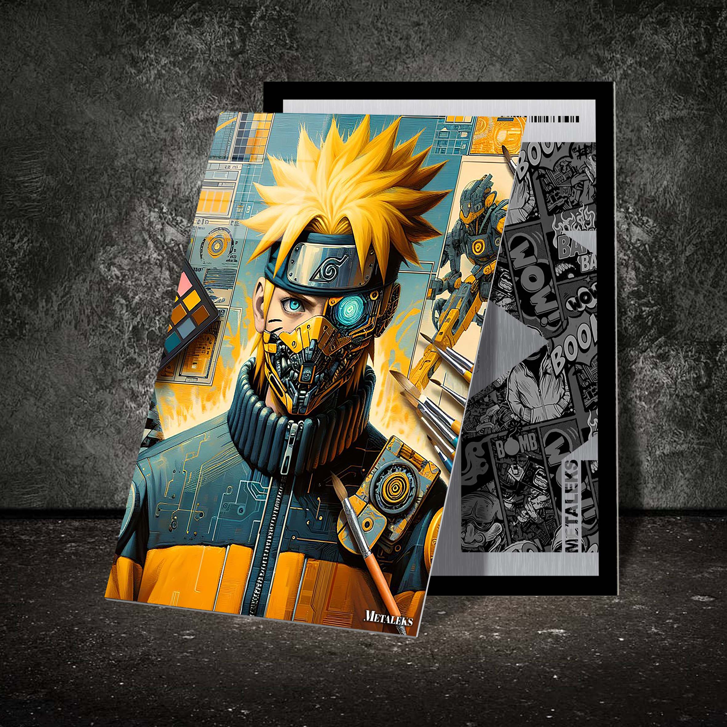 NARUTO THE ROBOT VECTOR STYLE-designed by @zhian ramadhan B10