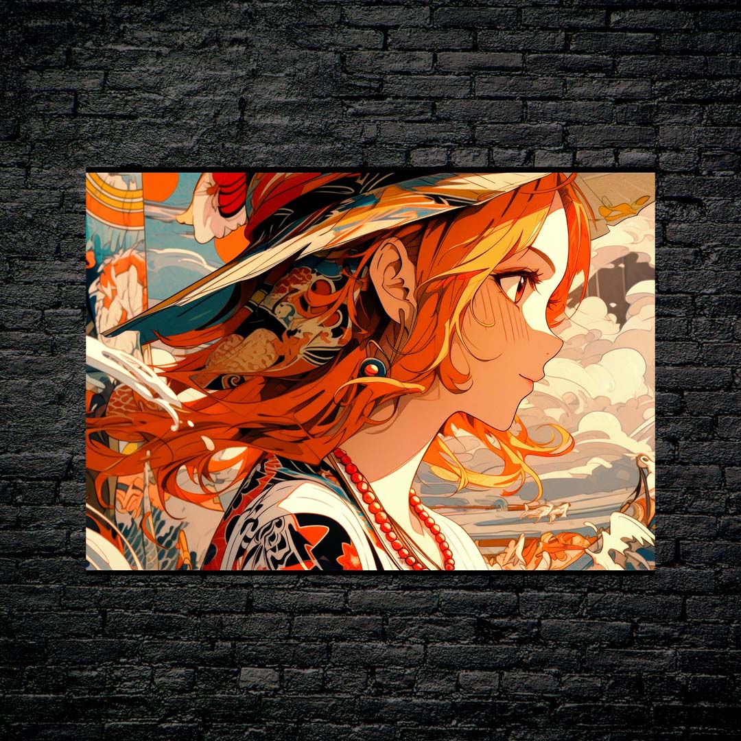 Nami wallpaper by @visinaire.ai-designed by @visinaire.ai