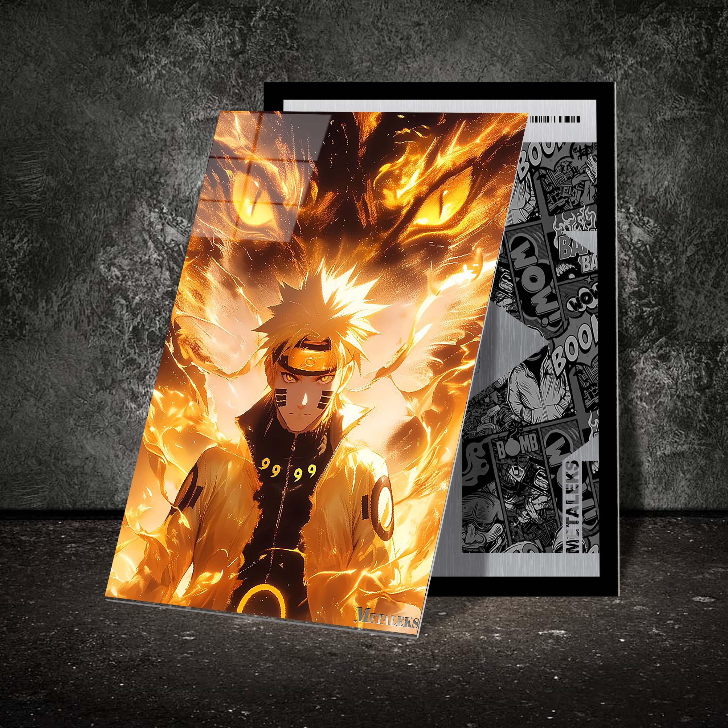 Naruto And Kurama Sage Mode | Anime Naruto-designed by @Genio Art