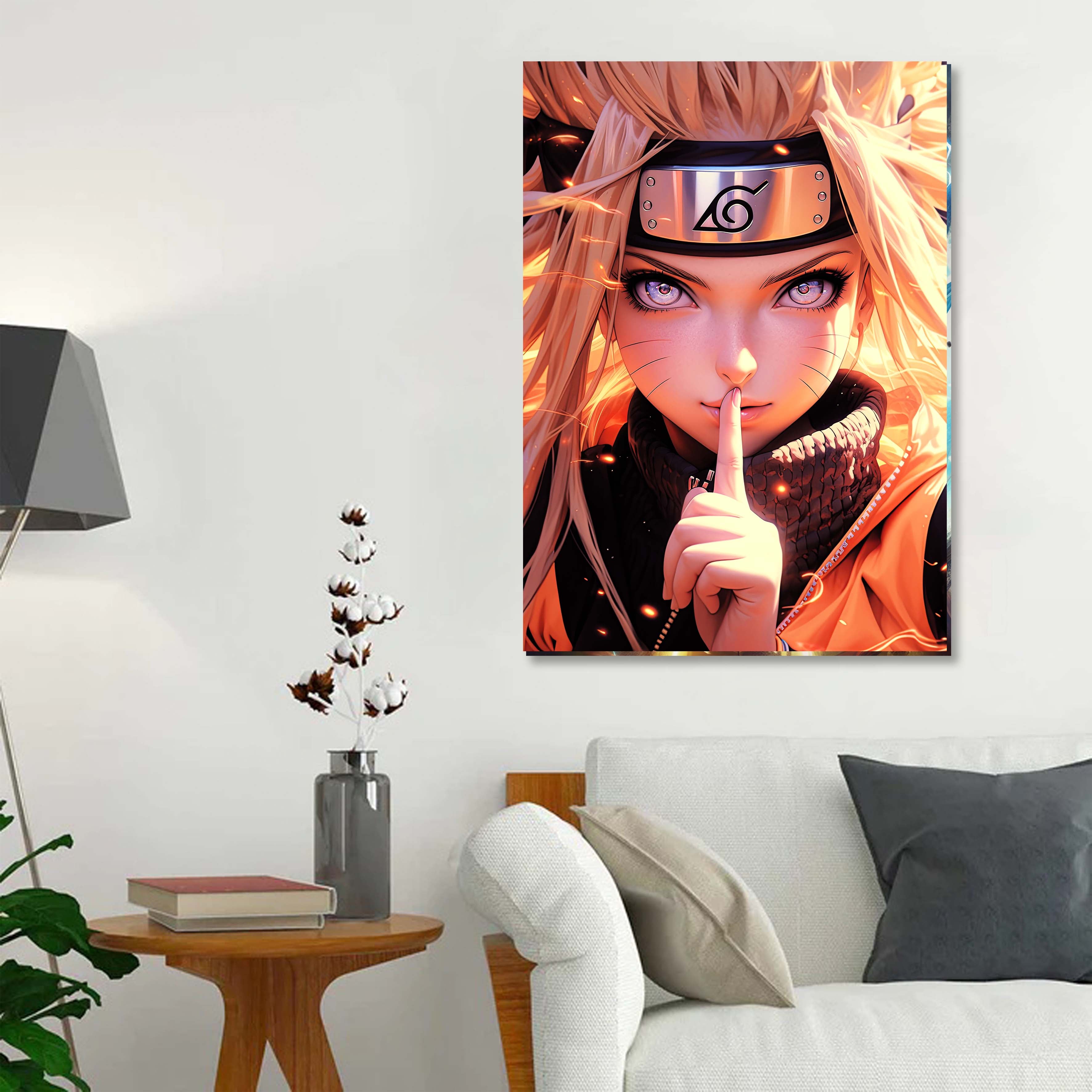 Naruto Girl 2-Artwork by @Silentheal
