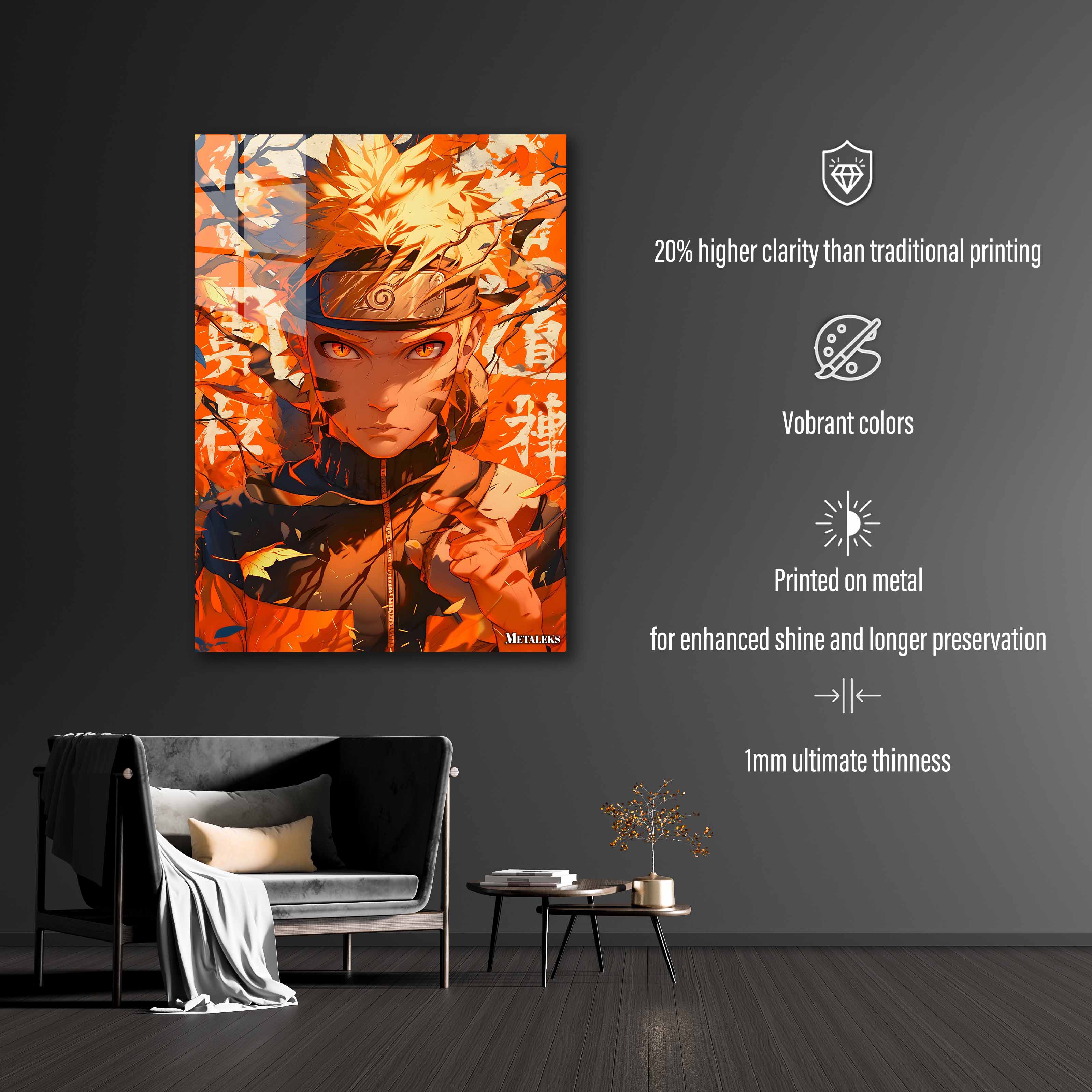Naruto Poster-designed by @Minty Art
