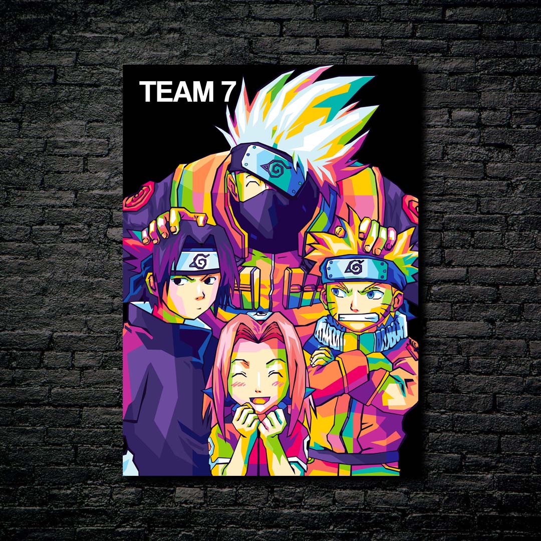 Naruto Team 7-designed by @Shichiro Ken