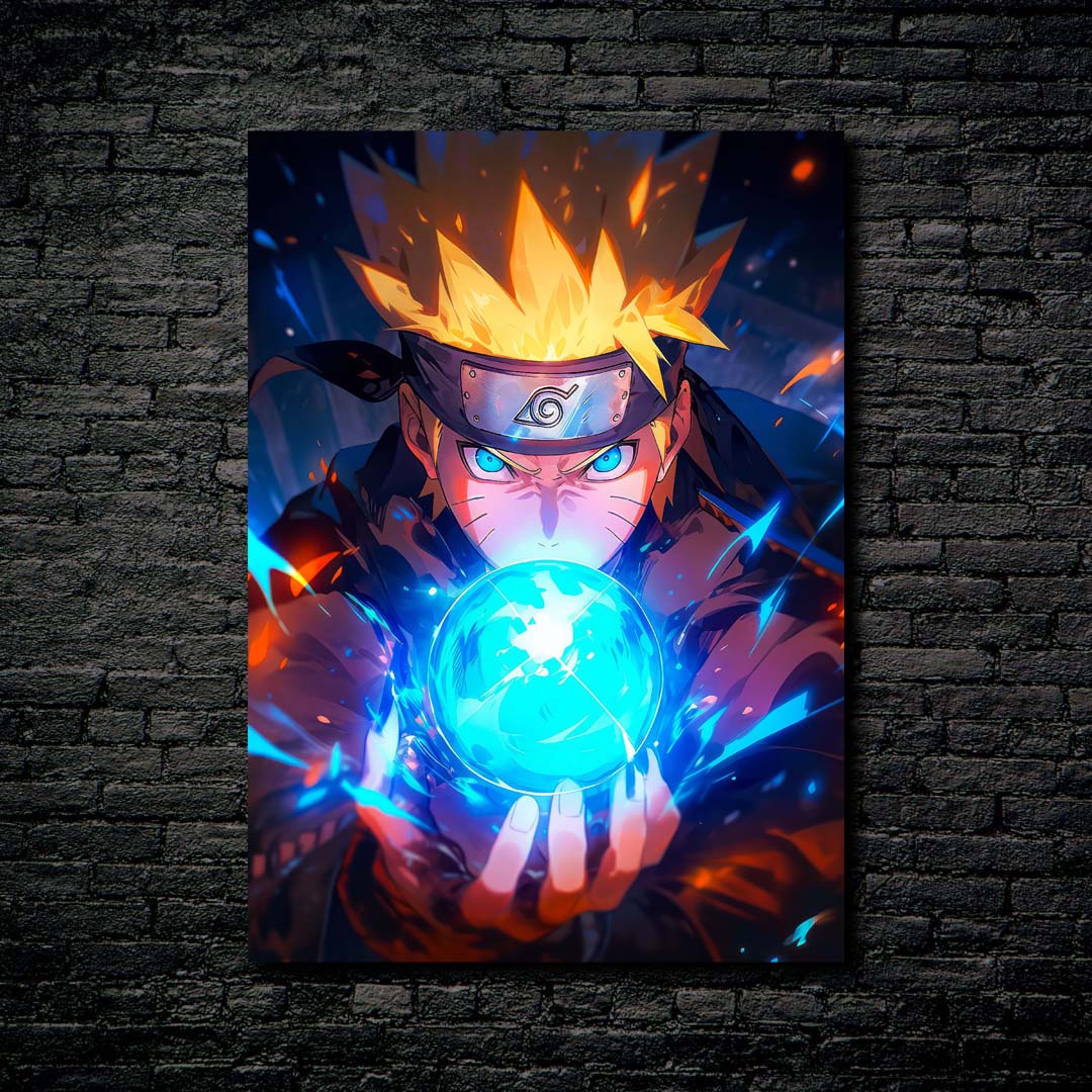 Naruto Uzumaki - Rasengan -designed by @EosVisions