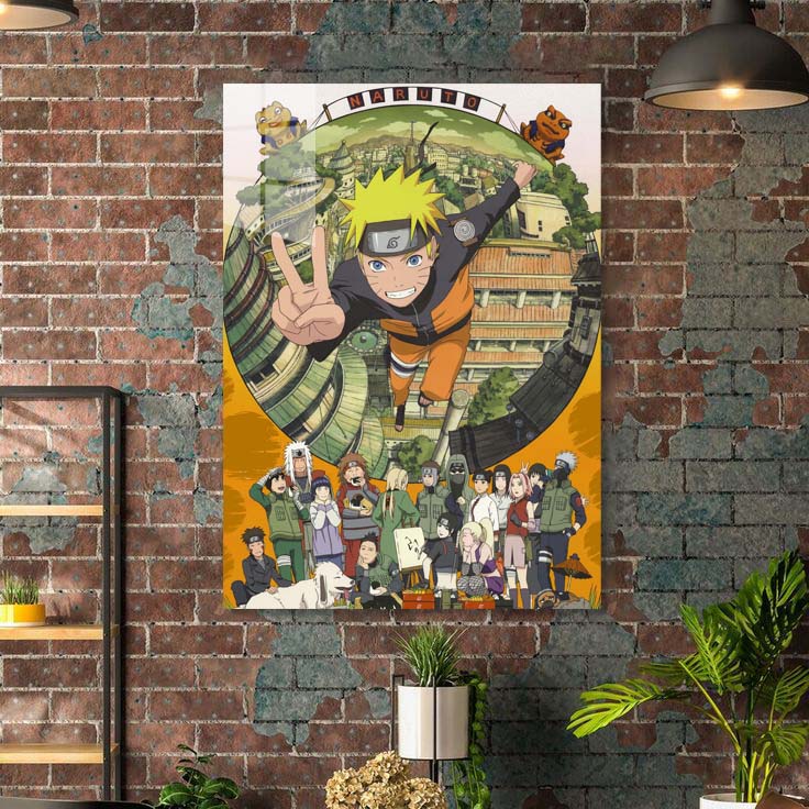 Naruto Uzumaki Anime-designed by @Doublede Design