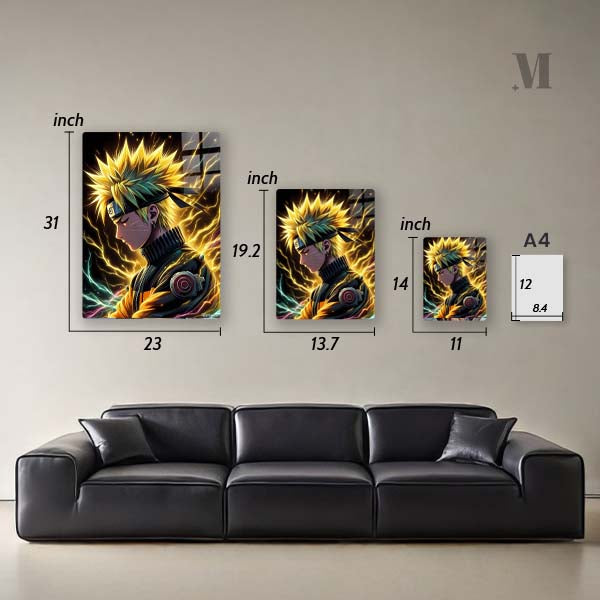 Naruto Uzumaki Aura Surrounding-Artwork by @Lucifer Art2092