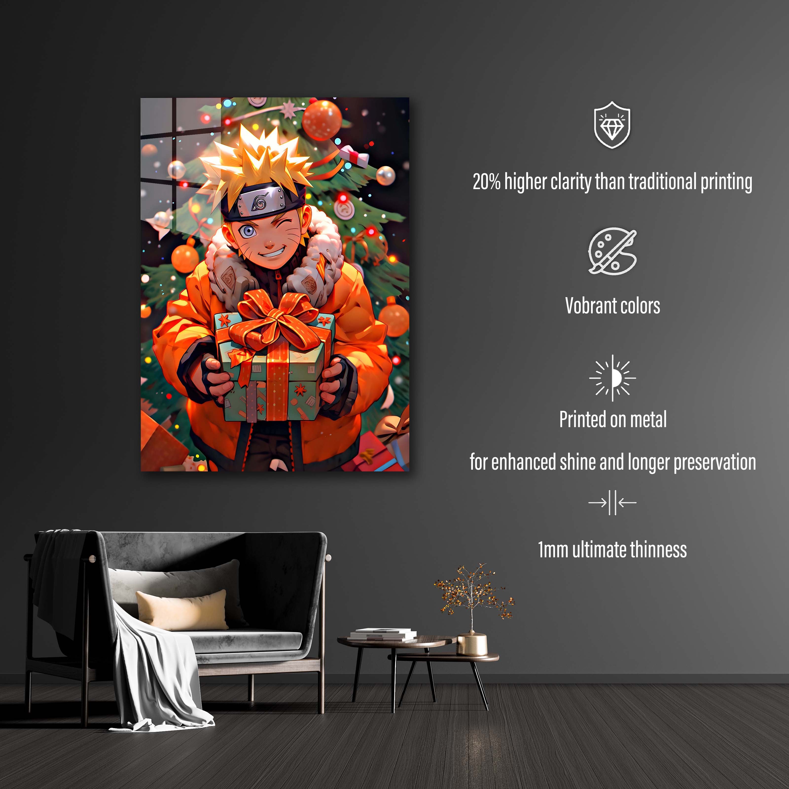 Naruto Uzumaki with gifts for Konoha Village-designed by @Vid_M@tion