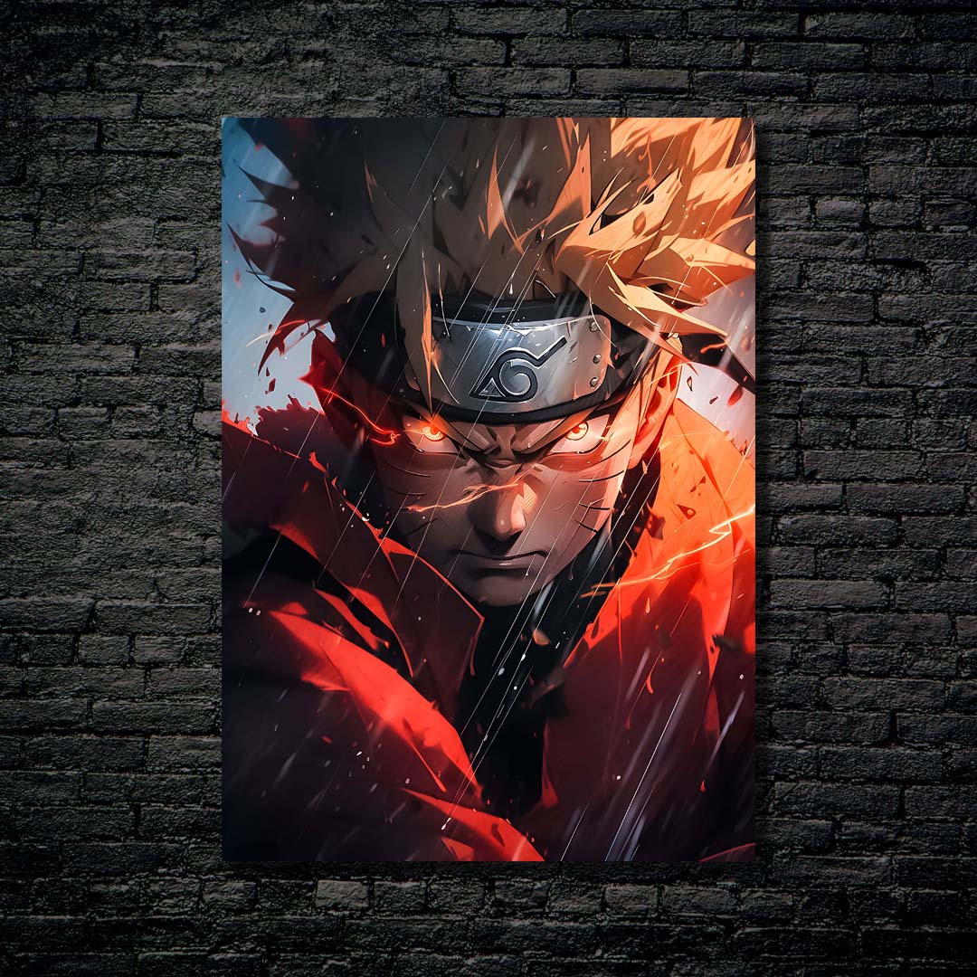Naruto's Wrath-designed by @Colour.Scribbler