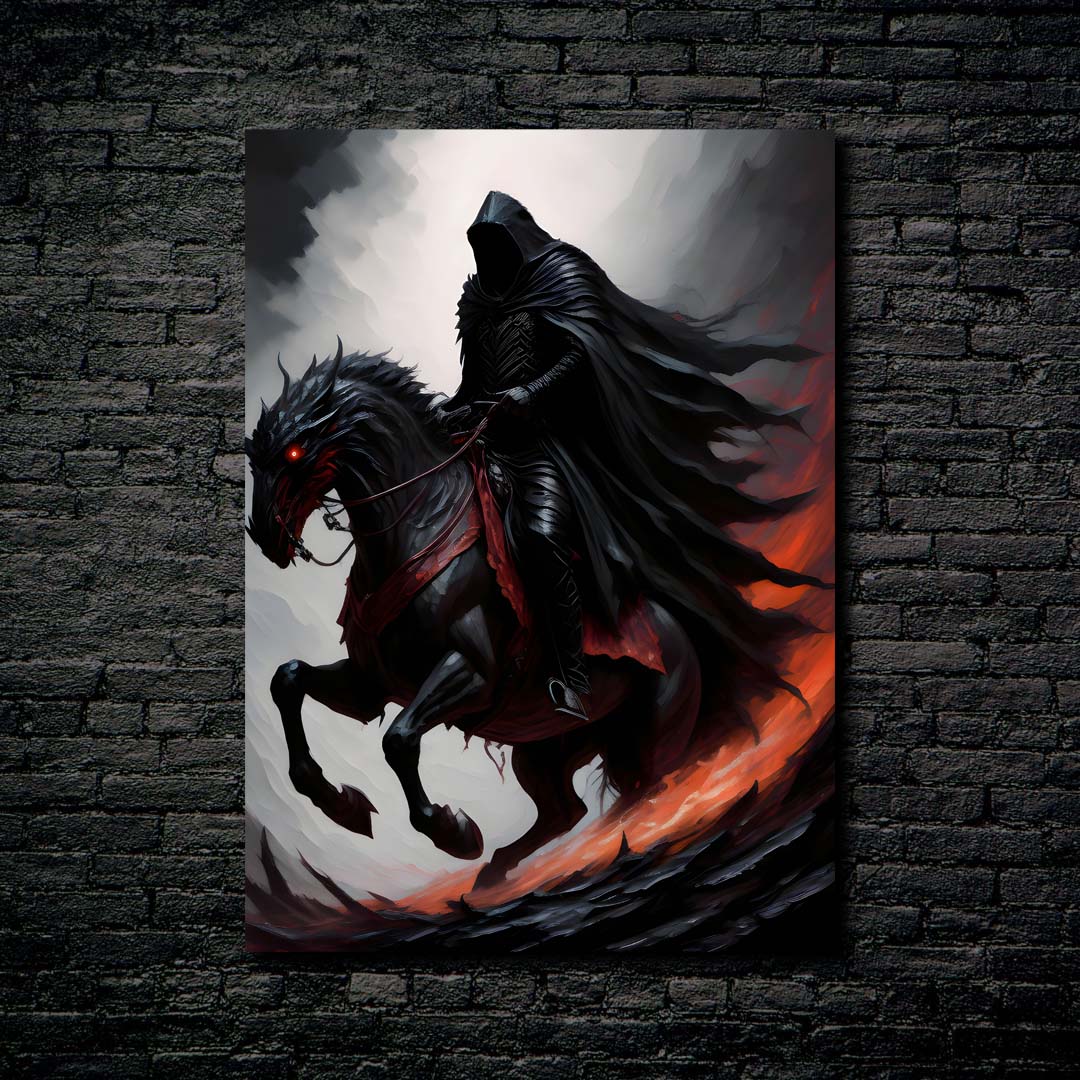 Nazgul Riding-designed by @ALTAY