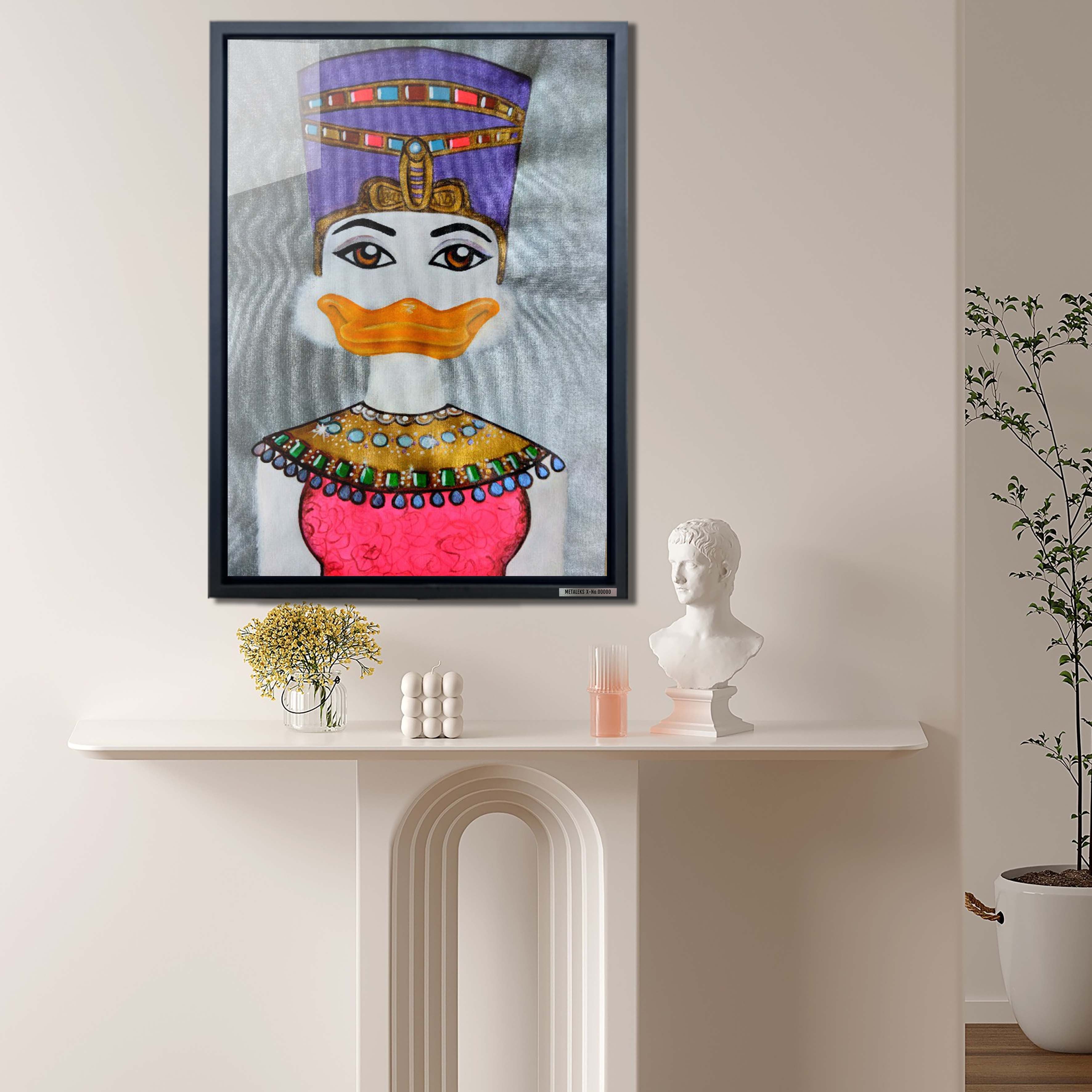 Nefertiti Daisy Duck- ARTWORK BY katysart.artis