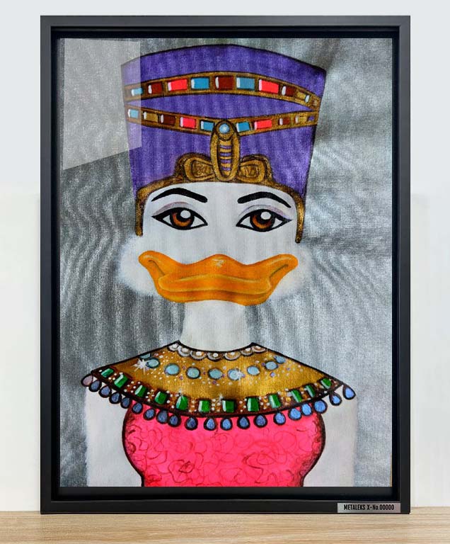 Nefertiti Daisy Duck- ARTWORK BY katysart.artis