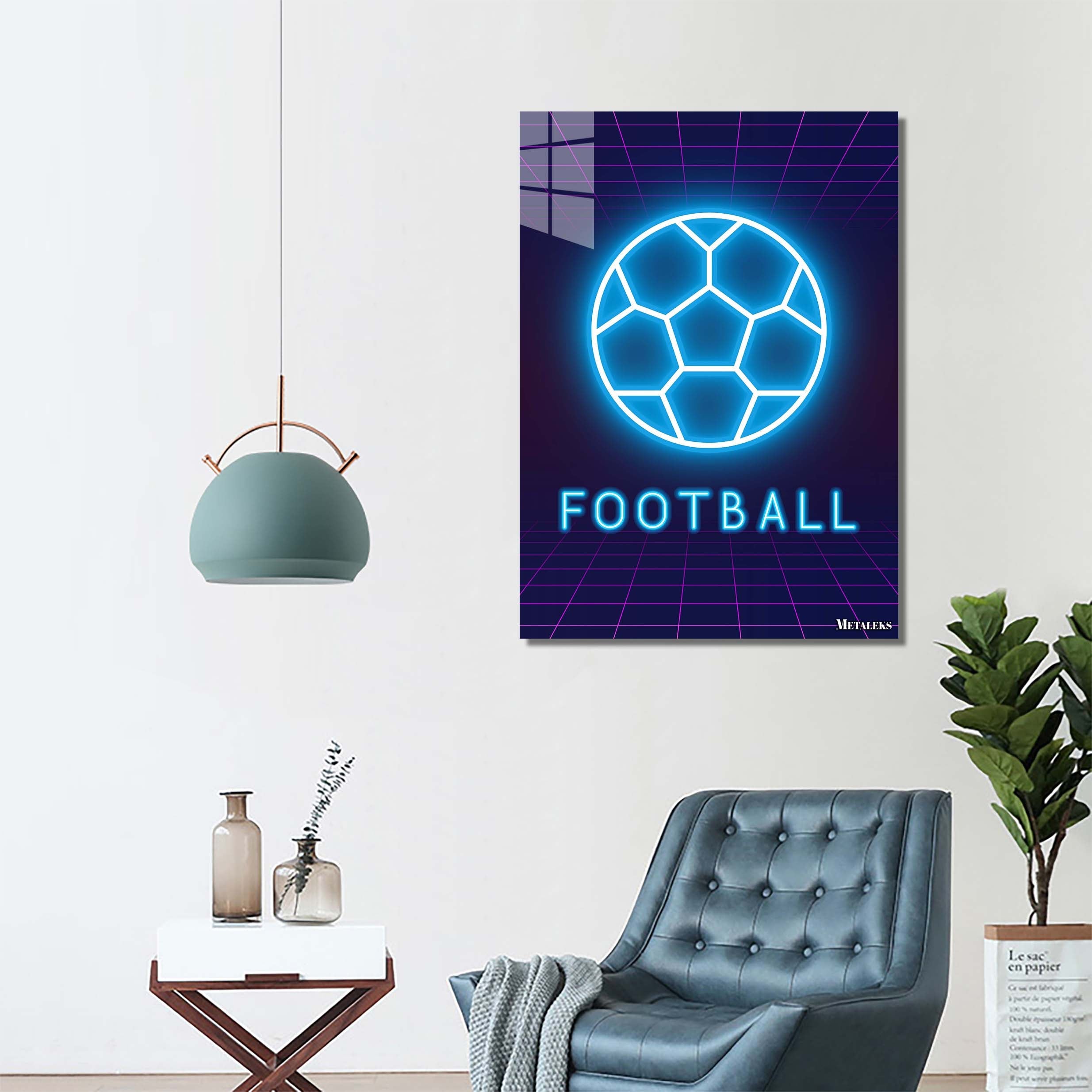 Neon Football-designed by @Wijaki Thaisusuken