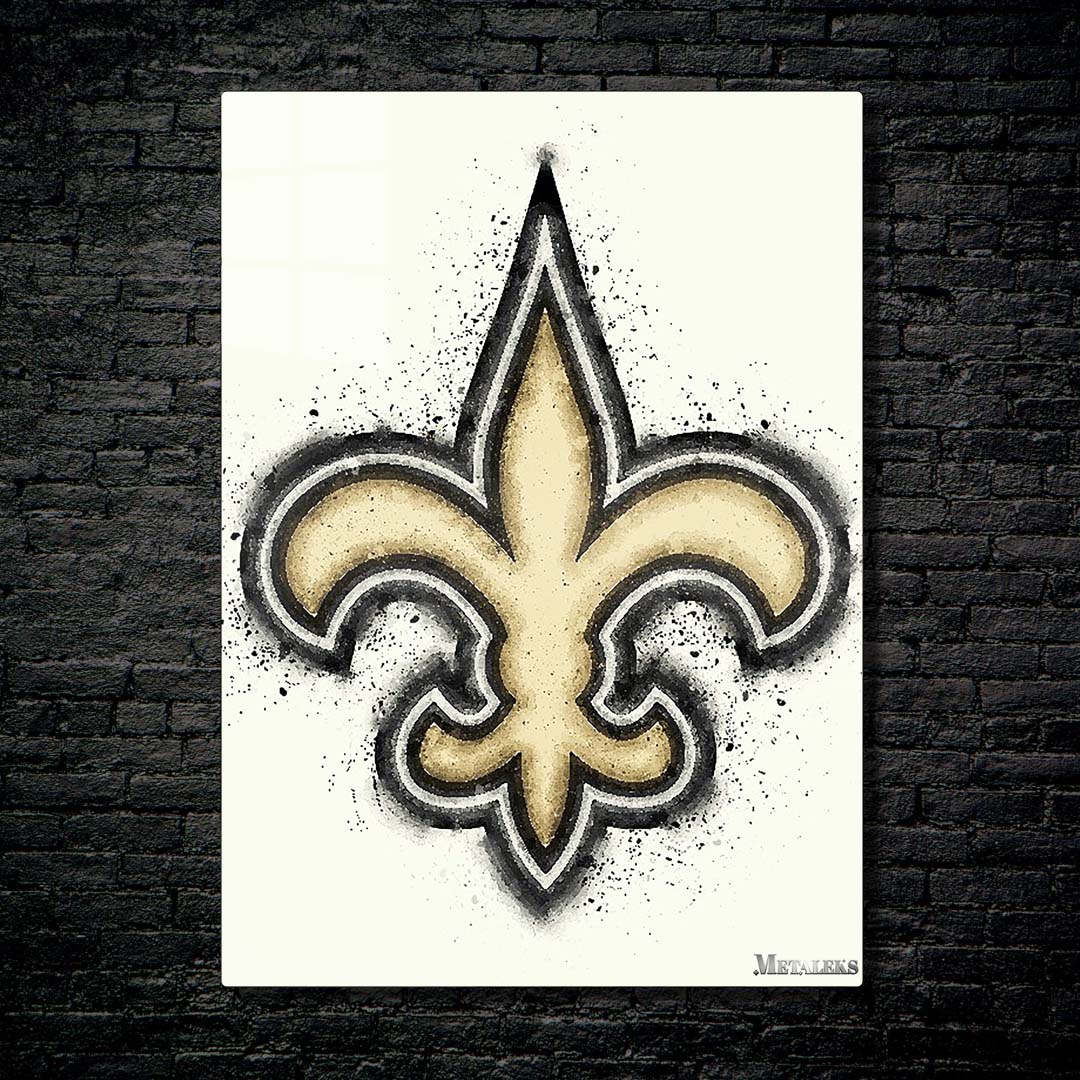 New Orleans Saints Watercolor