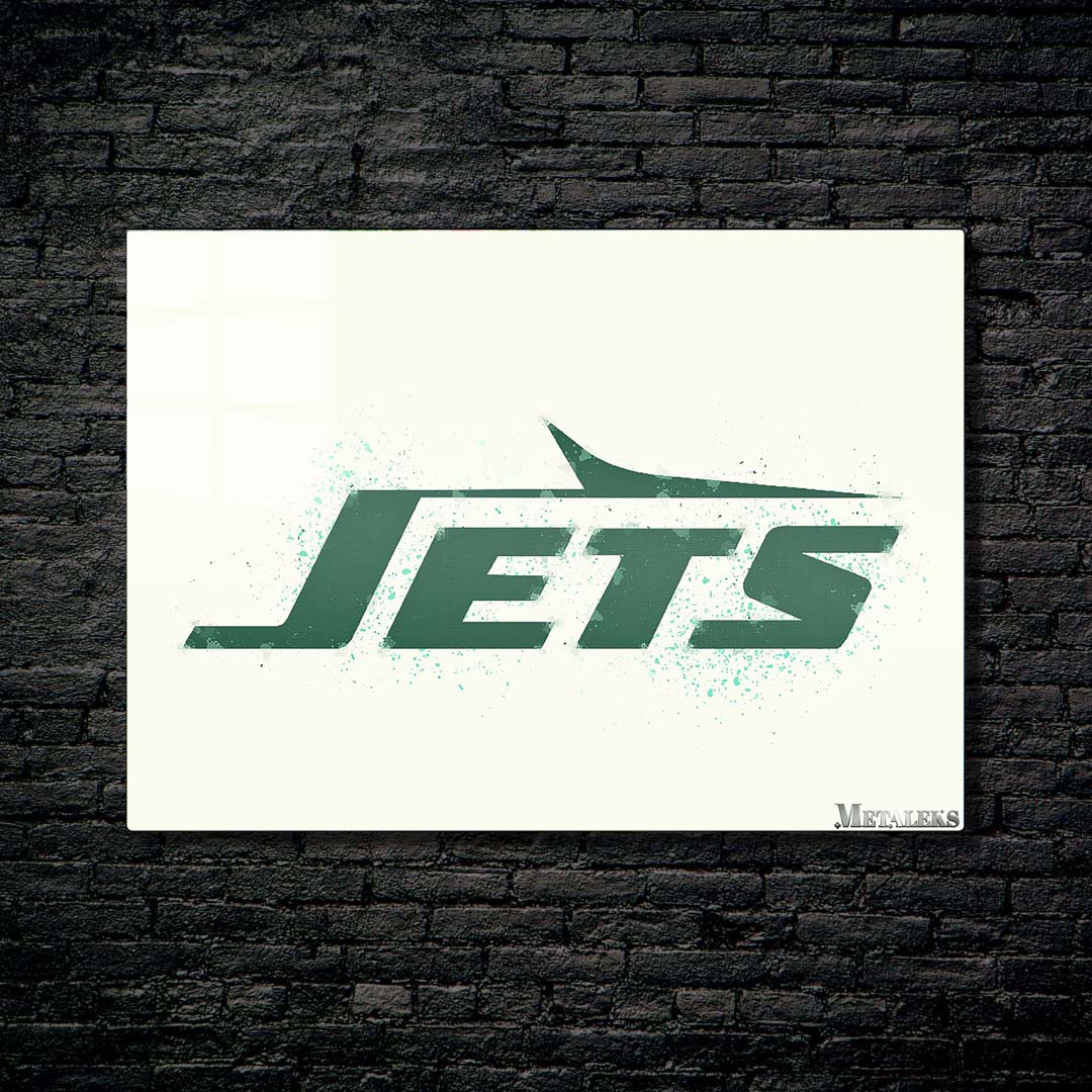 New York Jets Watercolor