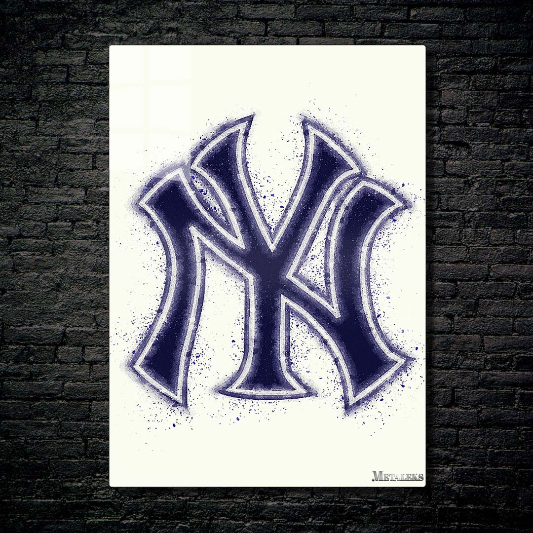 New York Yankees Watercolor