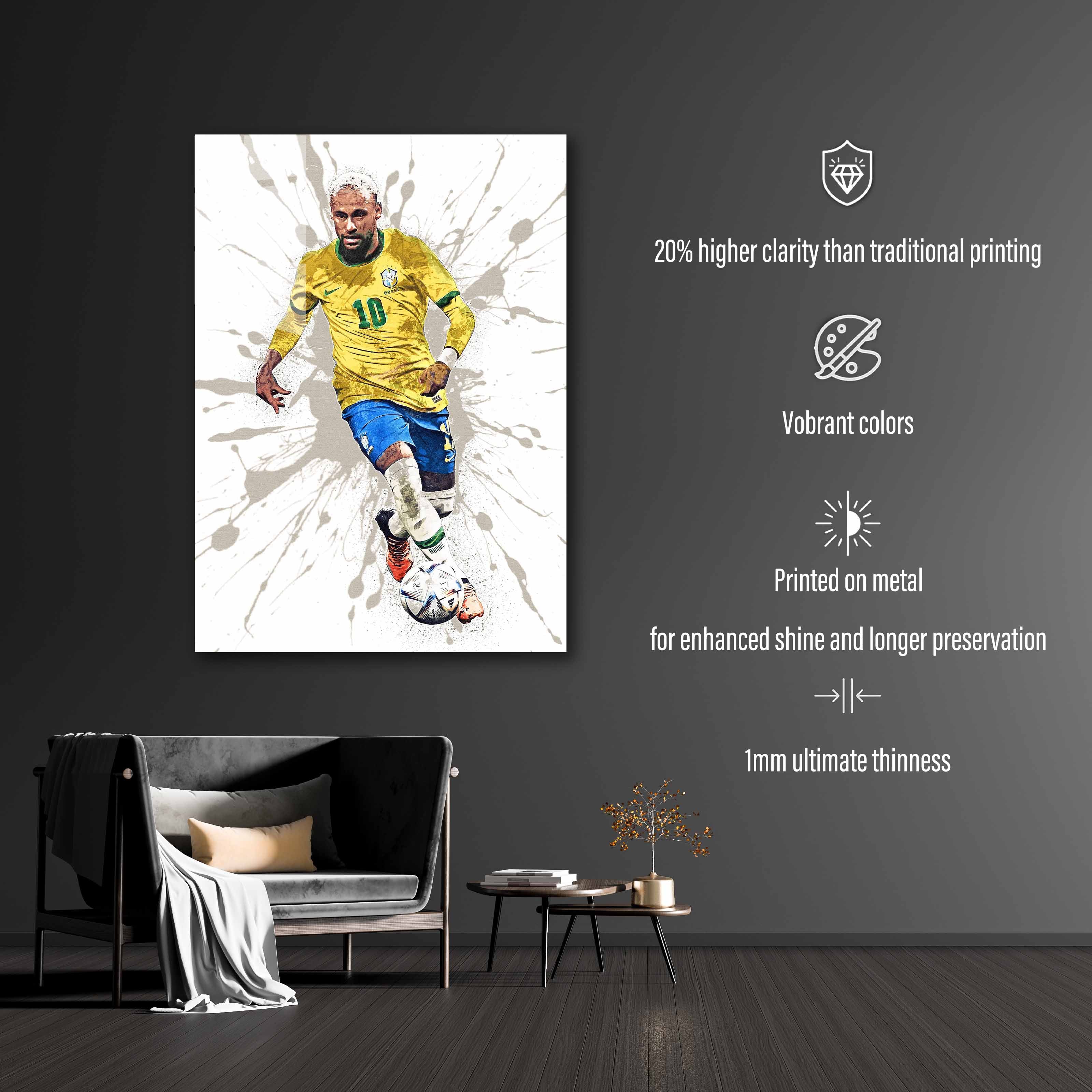 Neymar Brazil poster