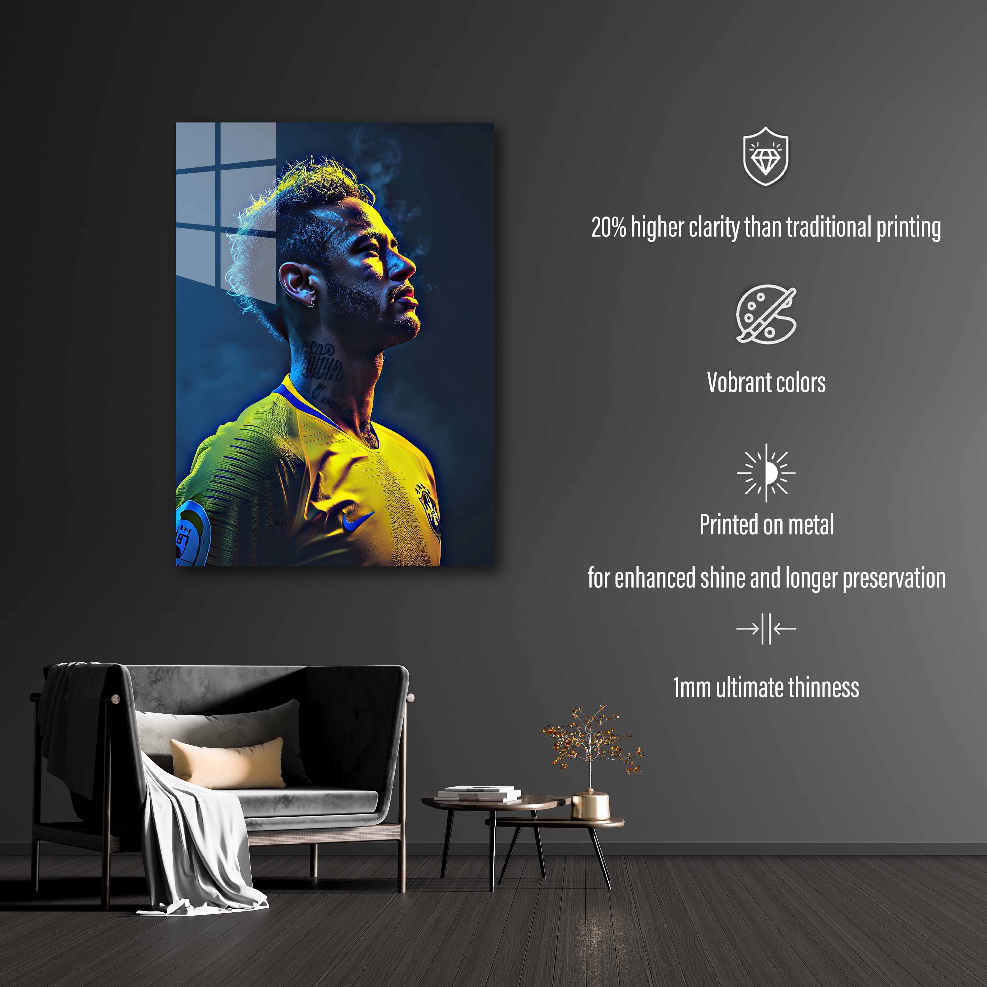 Neymar Jr. Artwork-designed by @Blinkburst