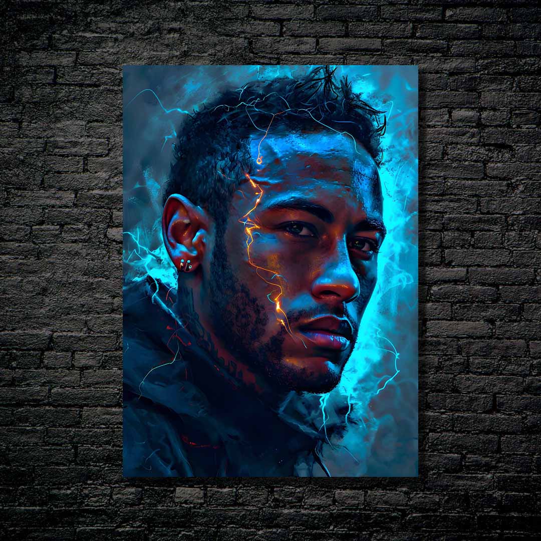 Neymar Jr close look-designed by @Blinkburst