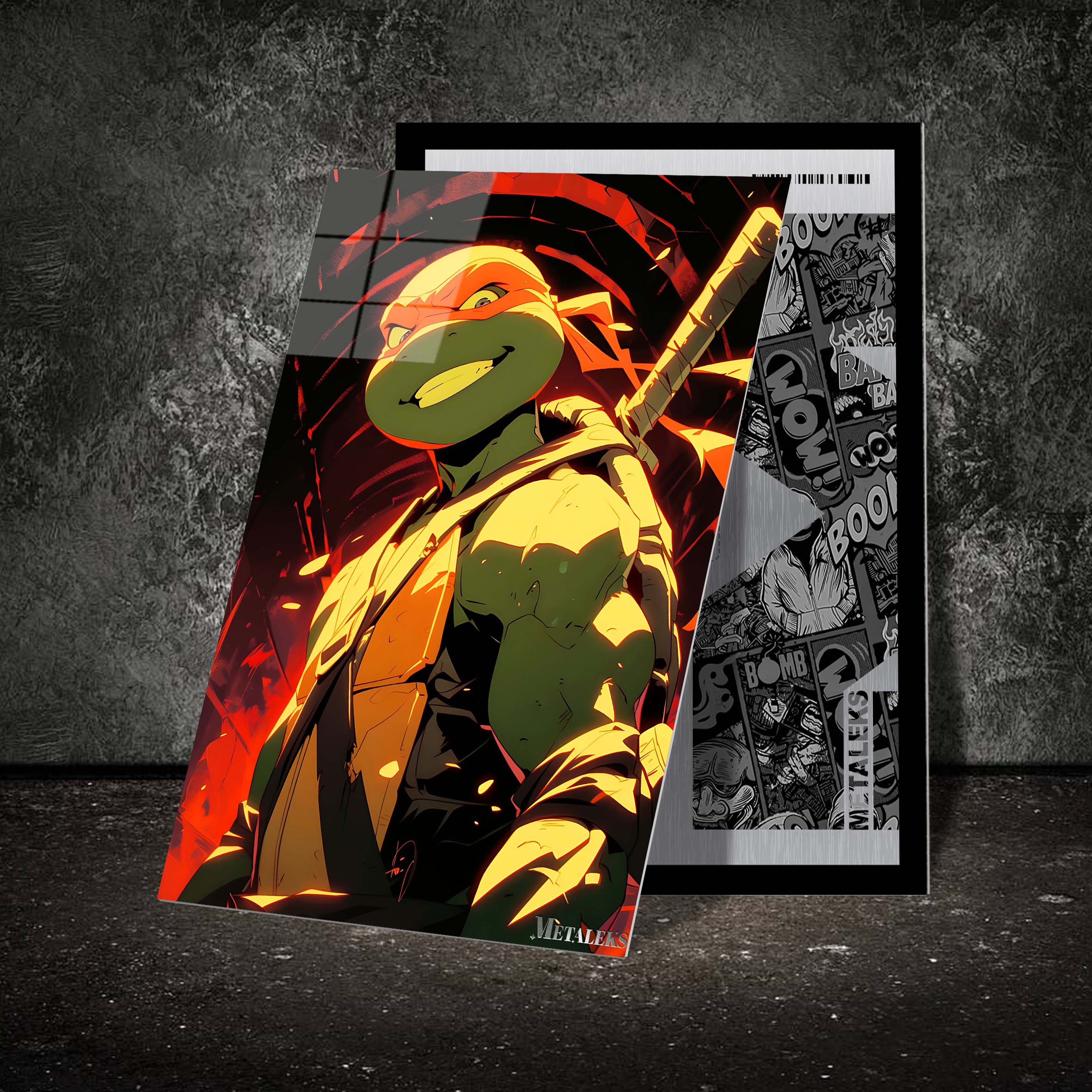 Ninja Turtle - Michelangelo-designed by @Genio Art