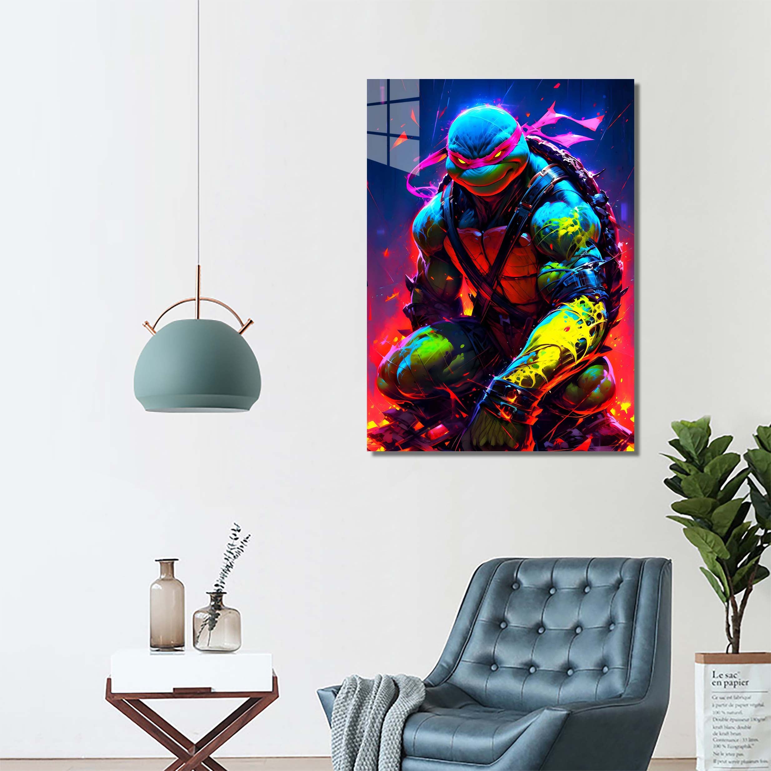 Ninja turtle-designed by @Blinkburst