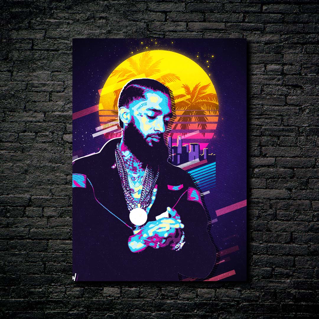 Nipsey Hussle 5-designed by @ALTAY
