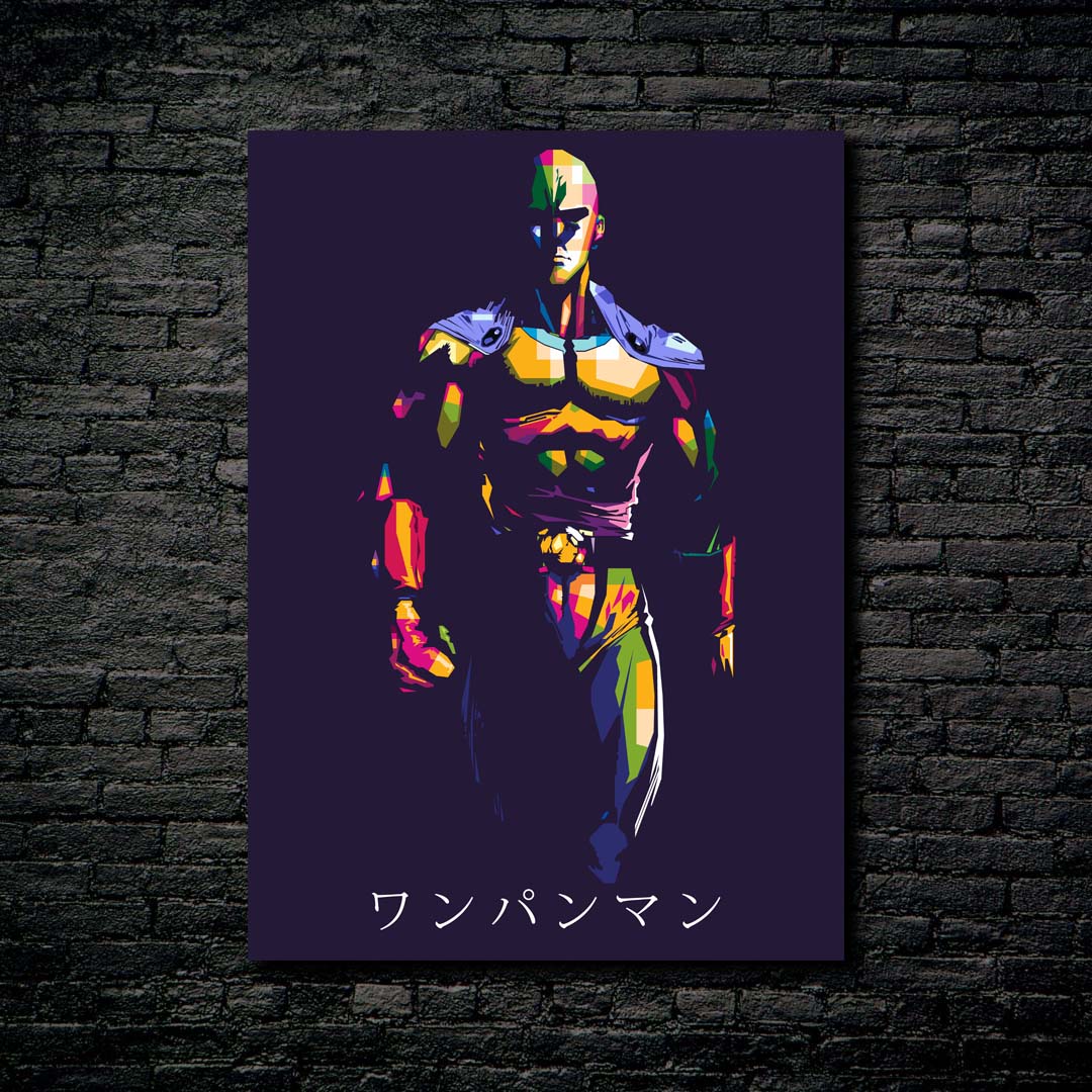 One Punch Man-designed by @Dico Graphy