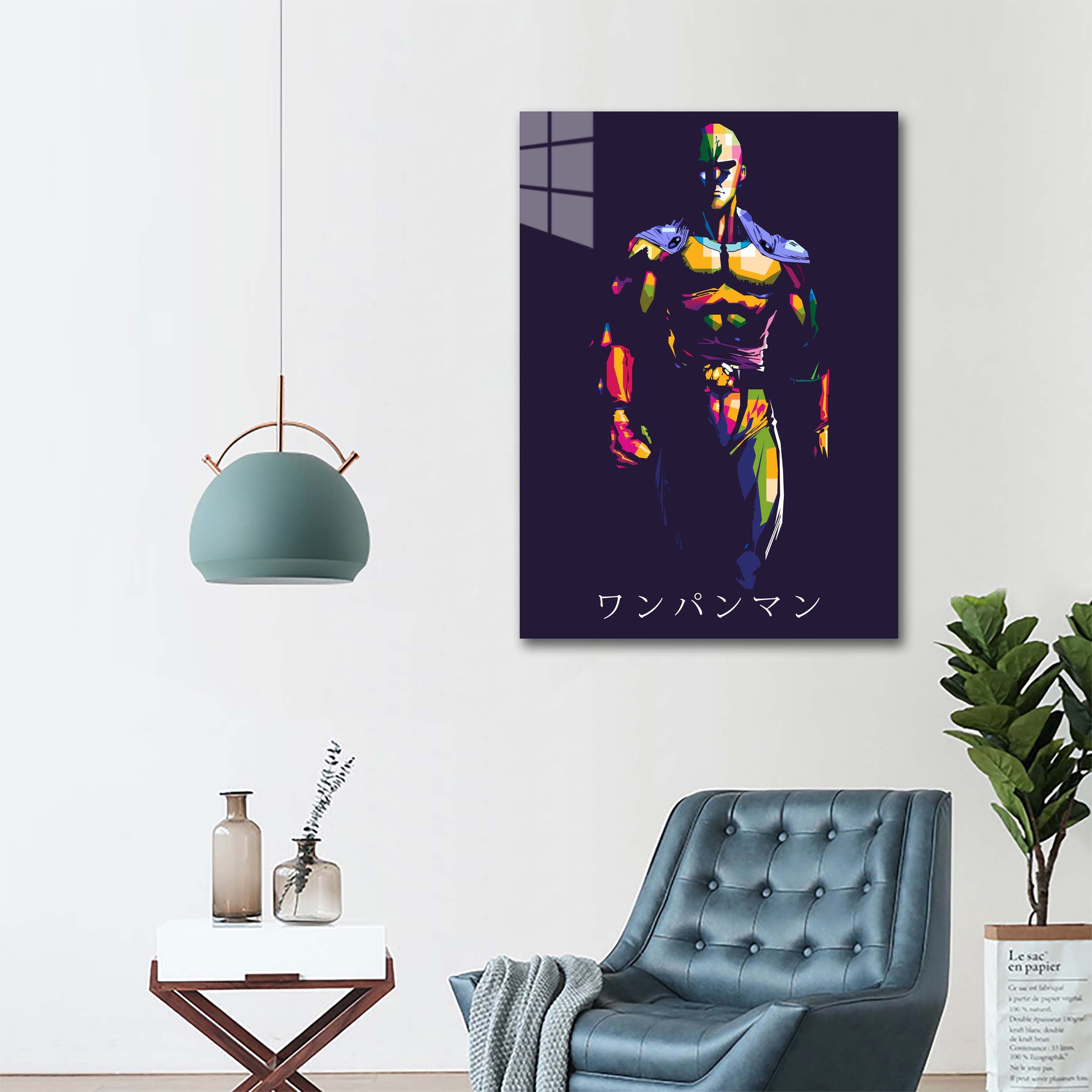 One Punch Man-designed by @Dico Graphy