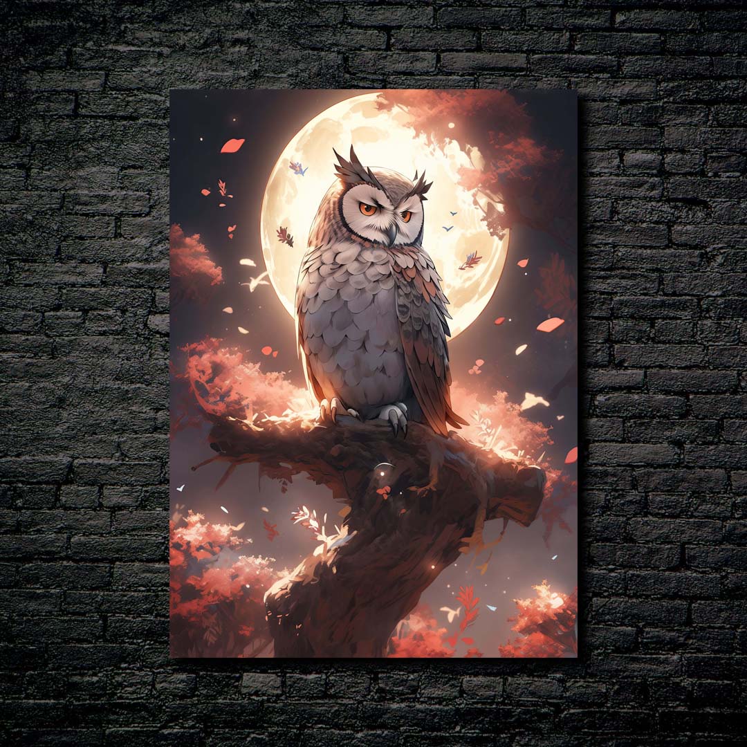 Owl Moon-designed by @Destinctivart