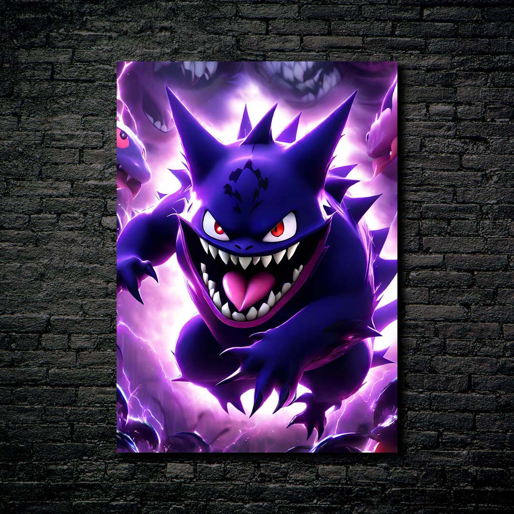 Pokemon Gengar-Artwork by @starart_ia