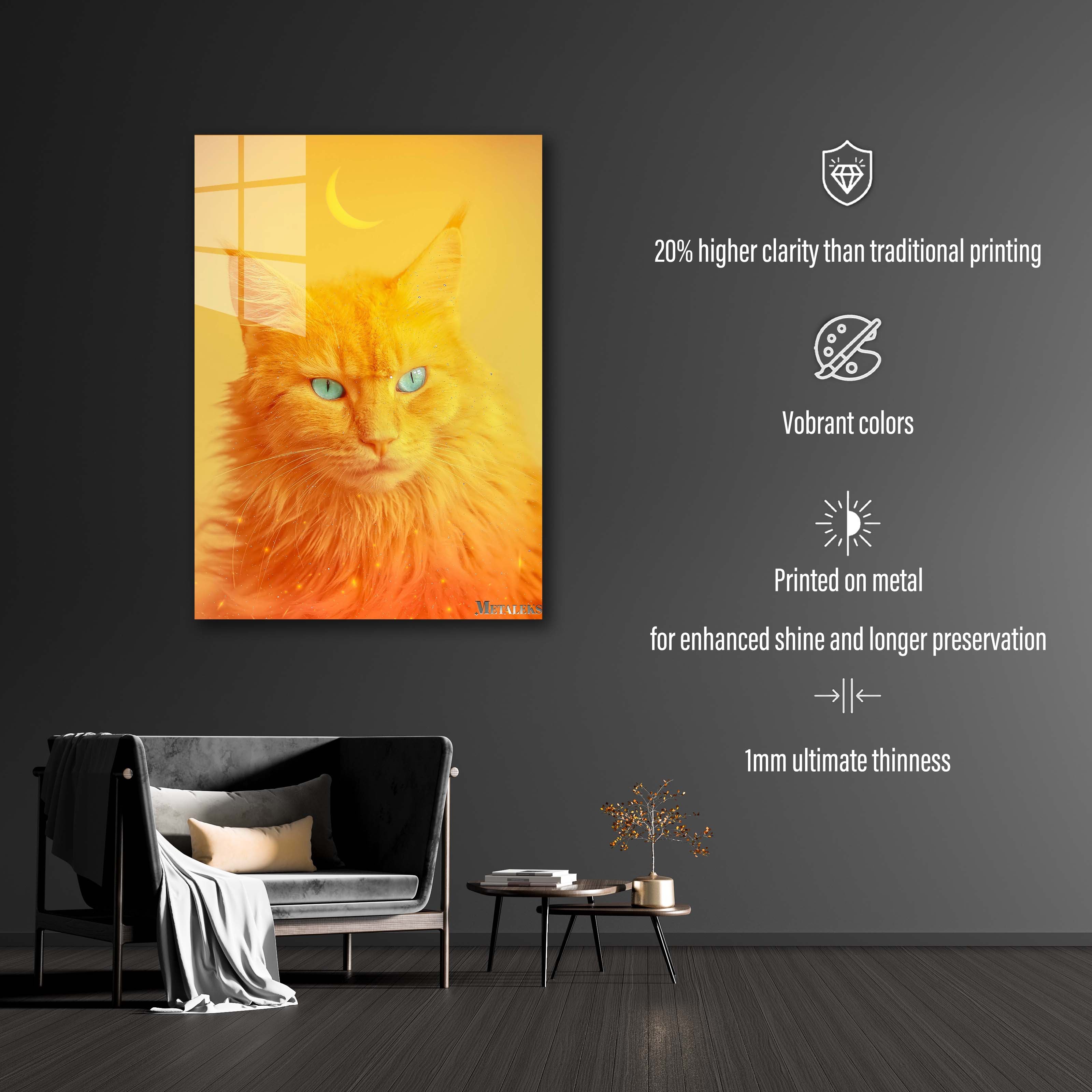 Phoenix cat totem animal-designed by @Gen Z