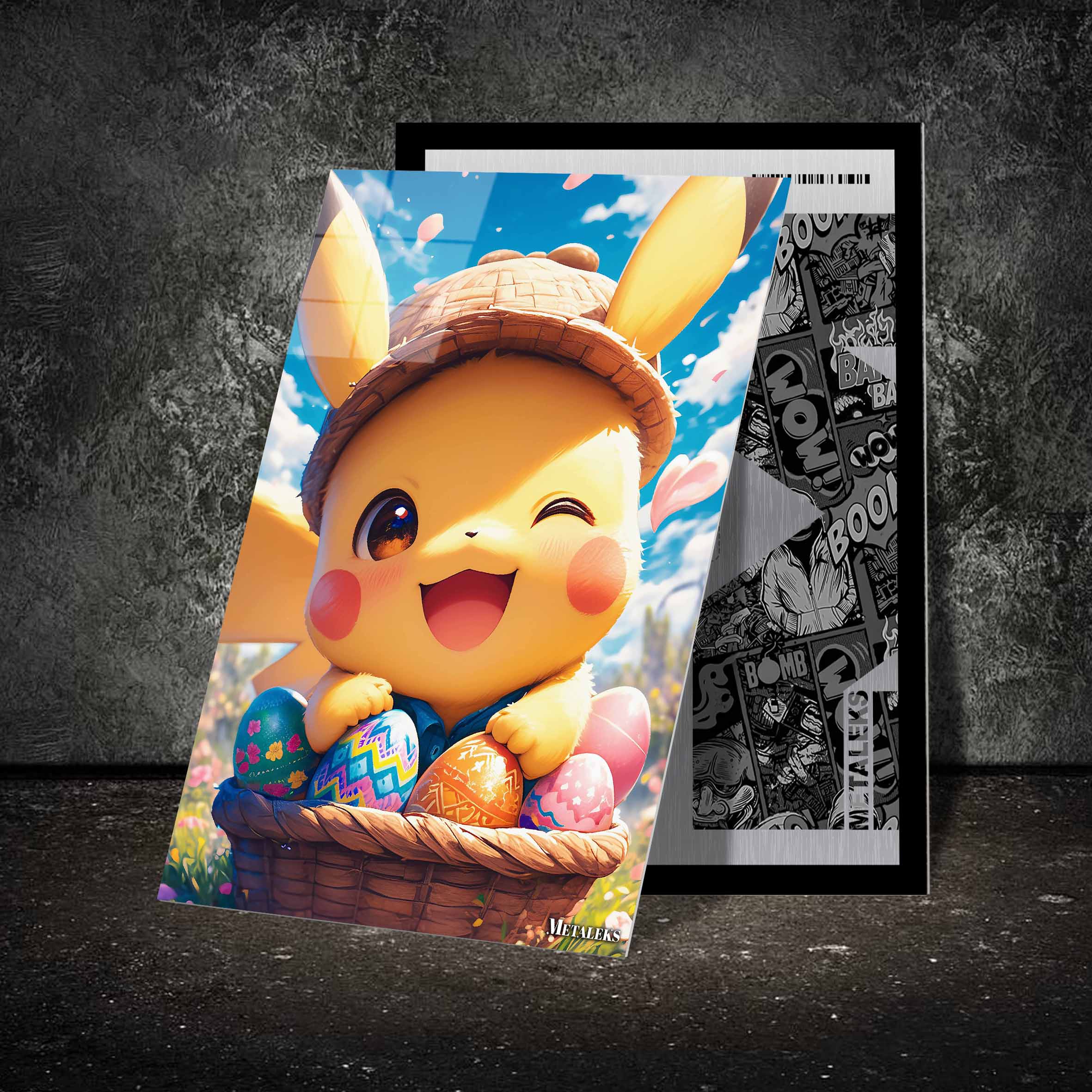 Pikachu - Easter Theme - 1-designed by @Artfinity