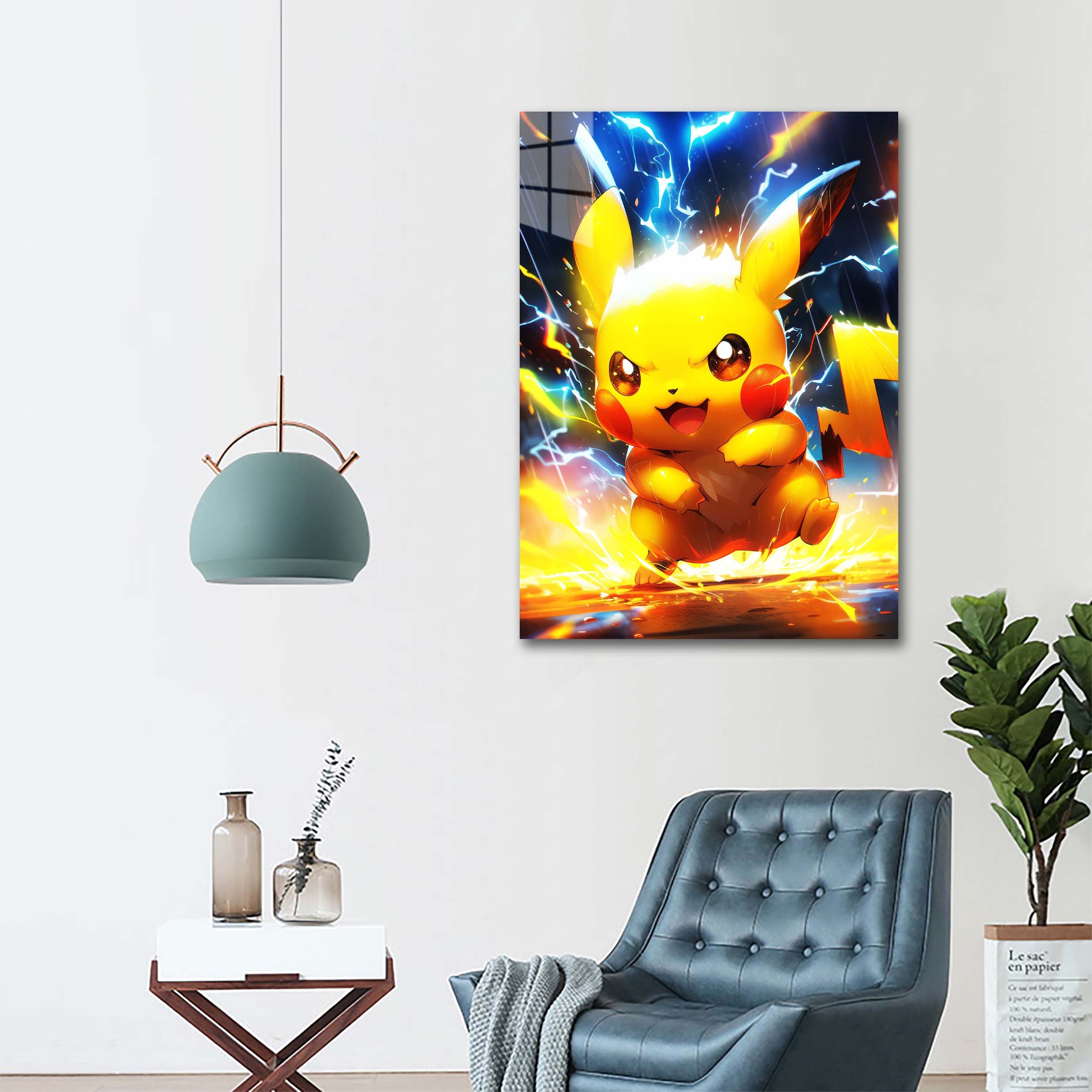 Pikachu - Thunderbolt! -designed by @EosVisions