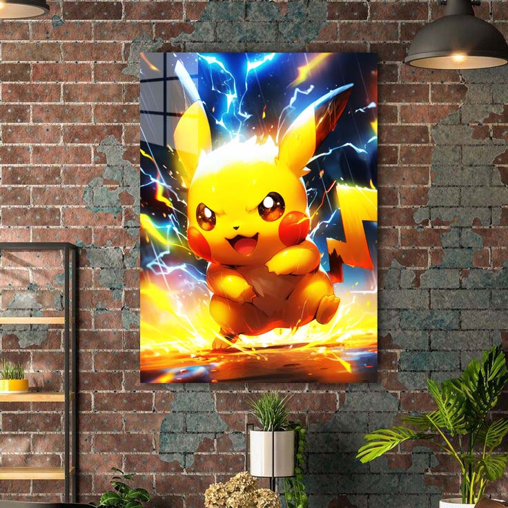 Pikachu - Thunderbolt! -designed by @EosVisions