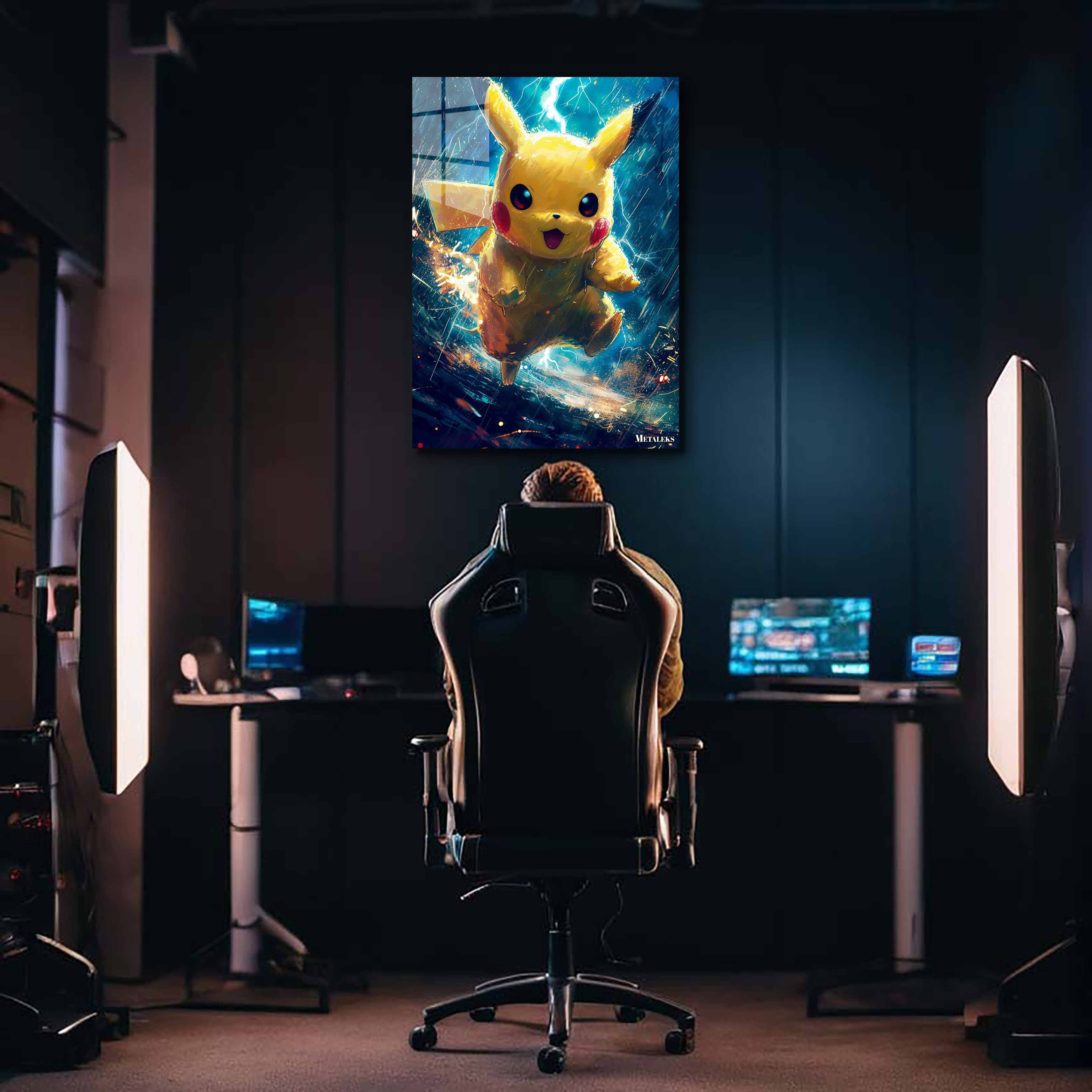 Pikachu Cute -3 | Pokemon-designed by @Artfinity