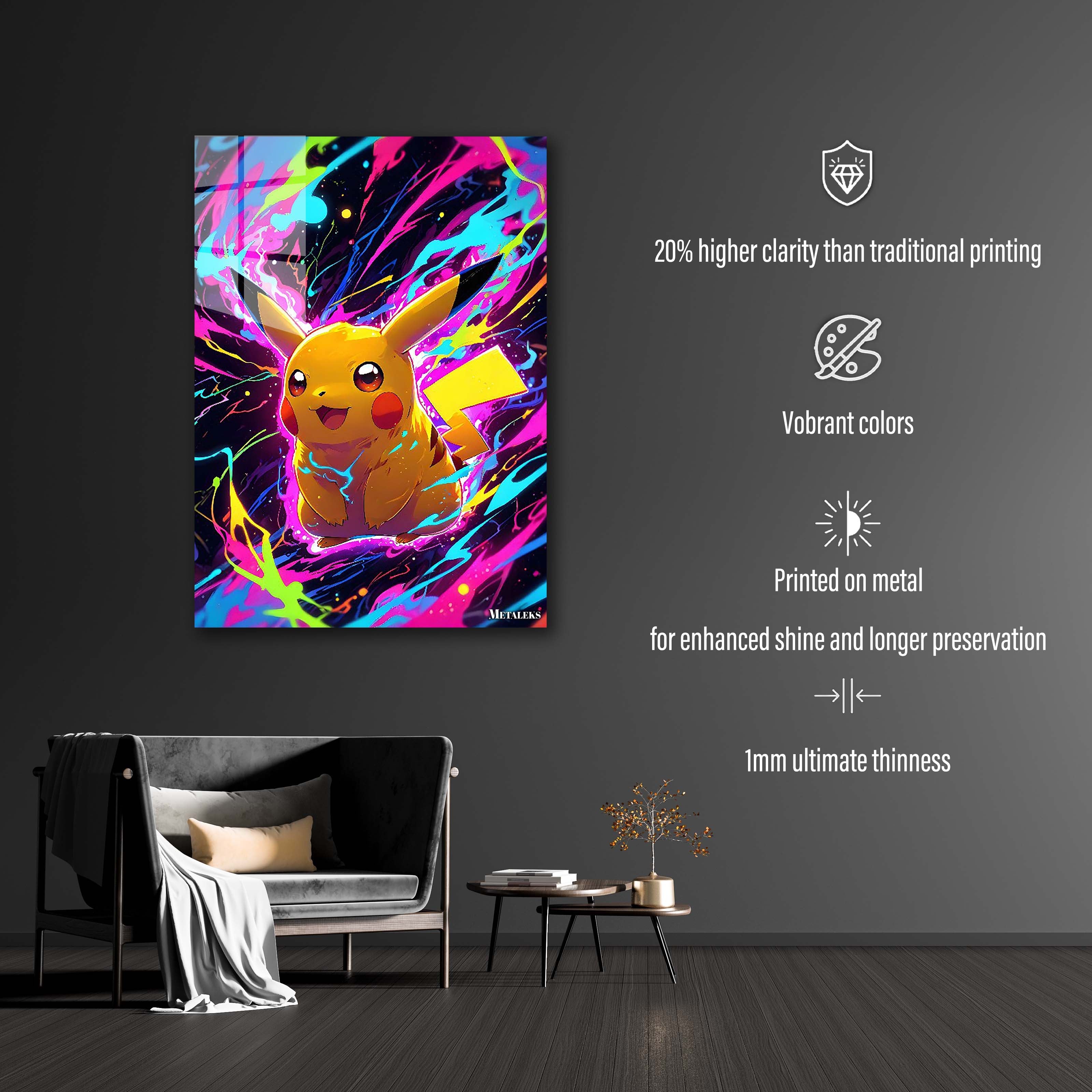 Pikachu Neon-designed by @owl design