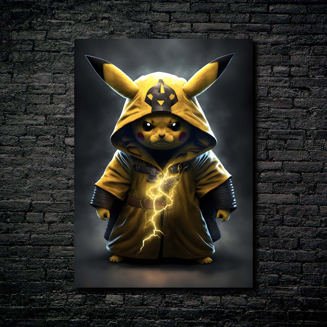 Pikachu Sithlord-designed by @MidjourneyHero
