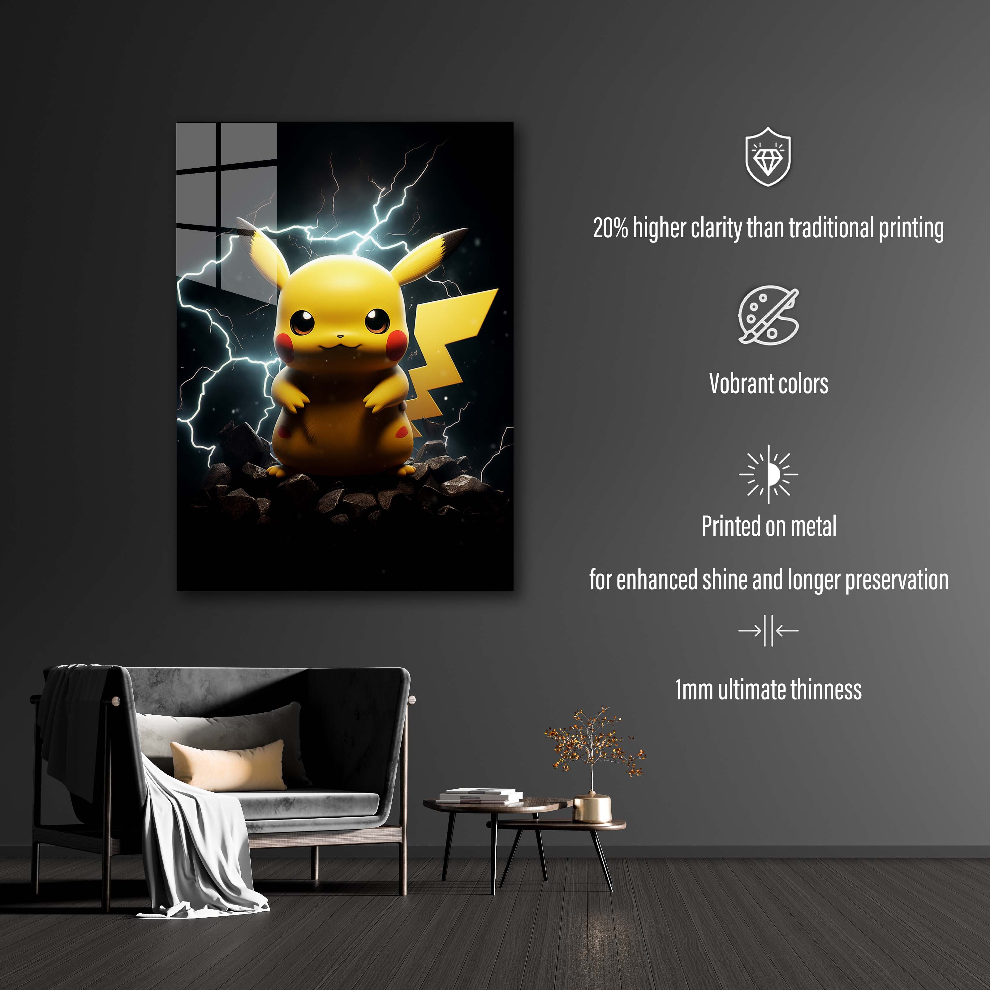 Pikachu-designed by @Fluency Room
