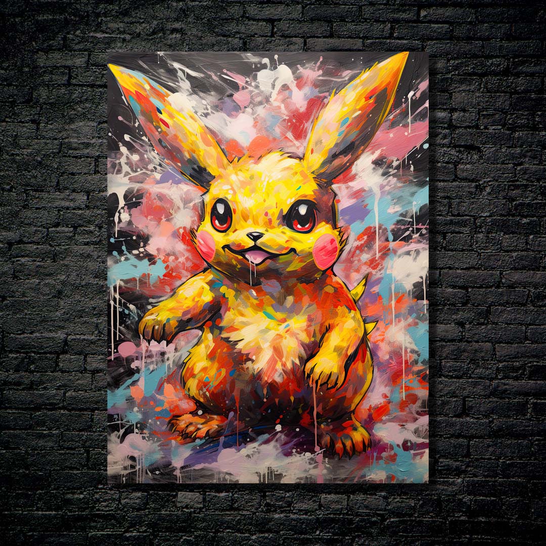 Pikachu-Artwork by @Silentheal