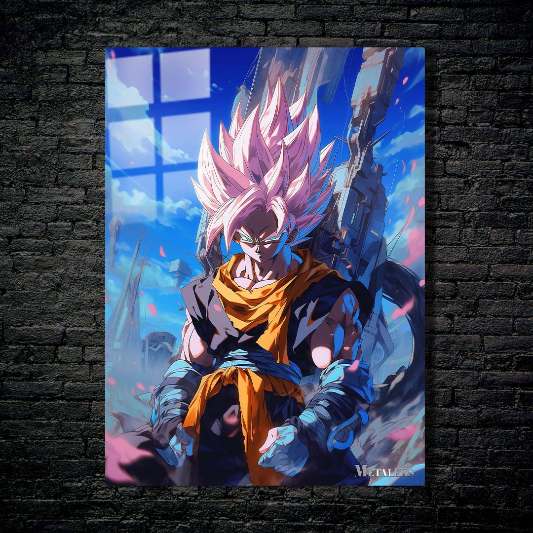 Pink Goku Super Saiyan 2 _ Dragon Ball