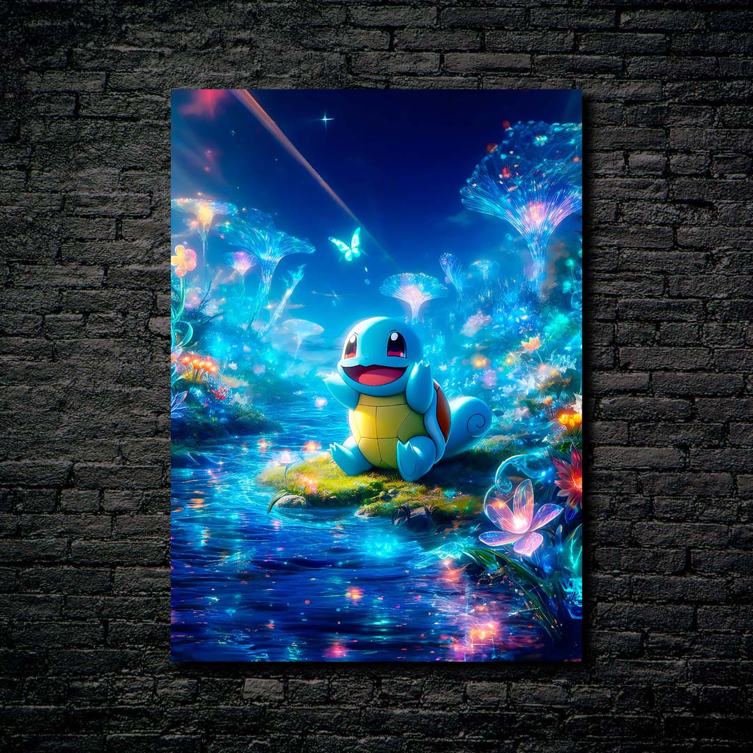 Pokemon - Squirtle -designed by @starart_ia